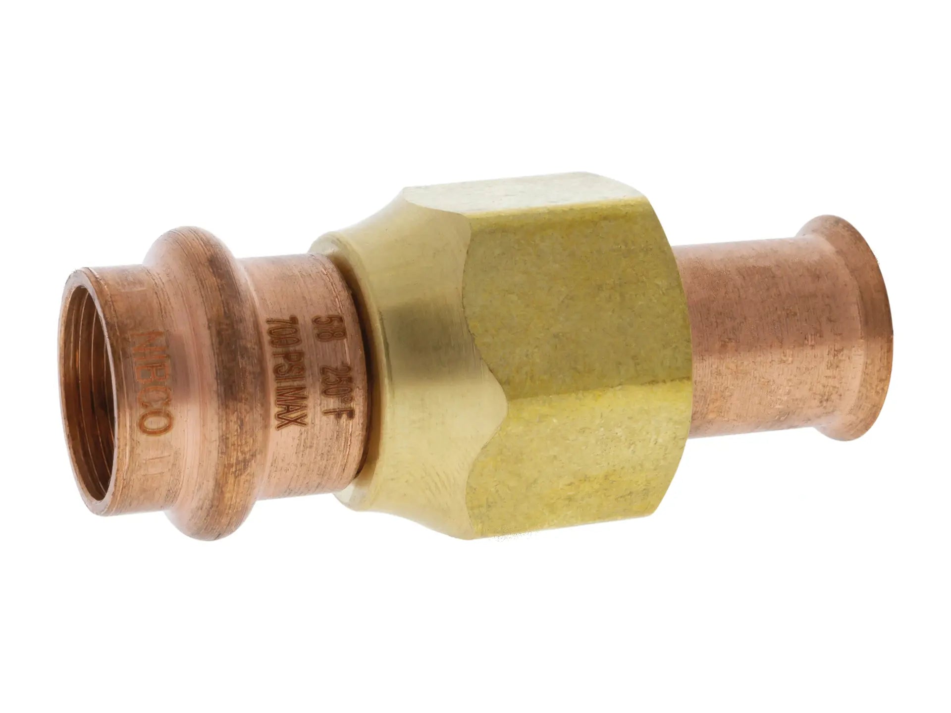 NIBCO 900601RPC, 1/4 in. O.D. x 1/4 in. O.D.PressACR SAE Flare PC9635