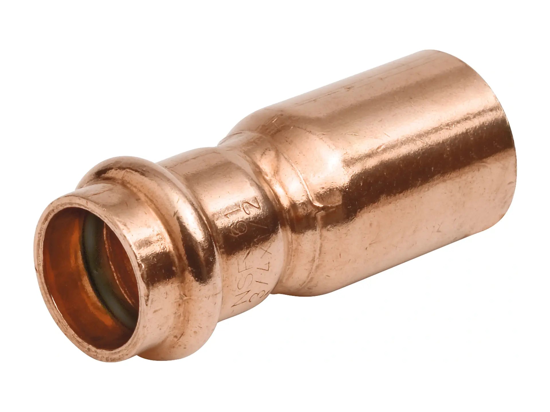 NIBCO 9008755PC, 1-1/2 in. x 1-1/4 in. Fitting Reducer Ftg x P, Wrot Copper PC600-2
