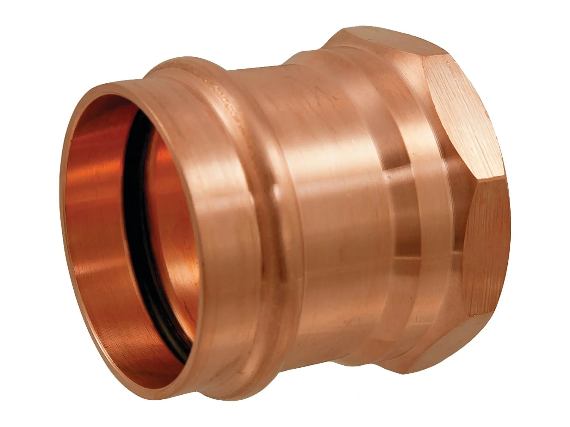 NIBCO 9024650PC, 1/2 in. x 1/2 in. Adapter P x F, Wrot Copper PC603