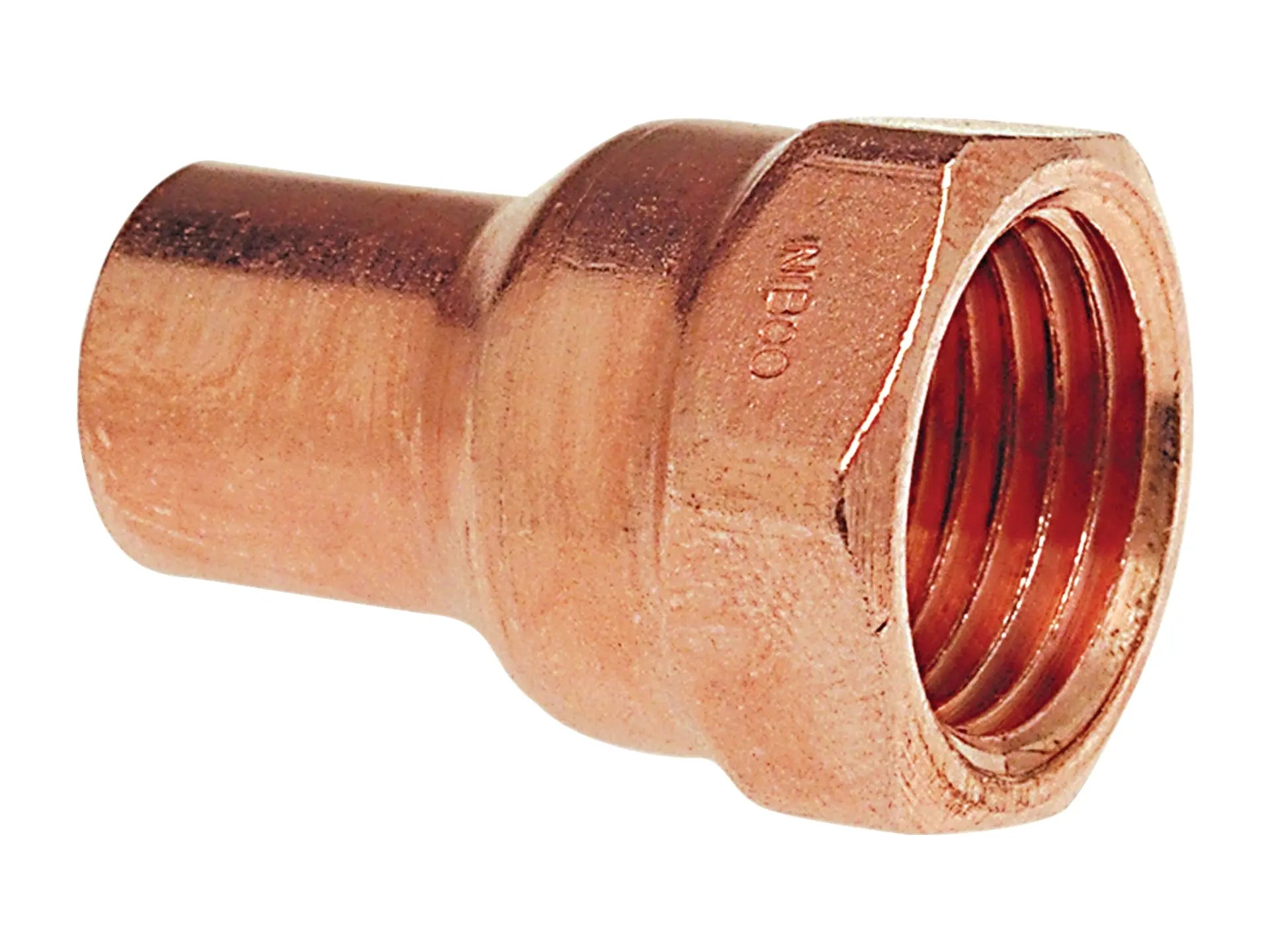 NIBCO 9027650, 1/4 in. x 1/4 in. Fitting Adapter Ftg x F, Wrot 603-2