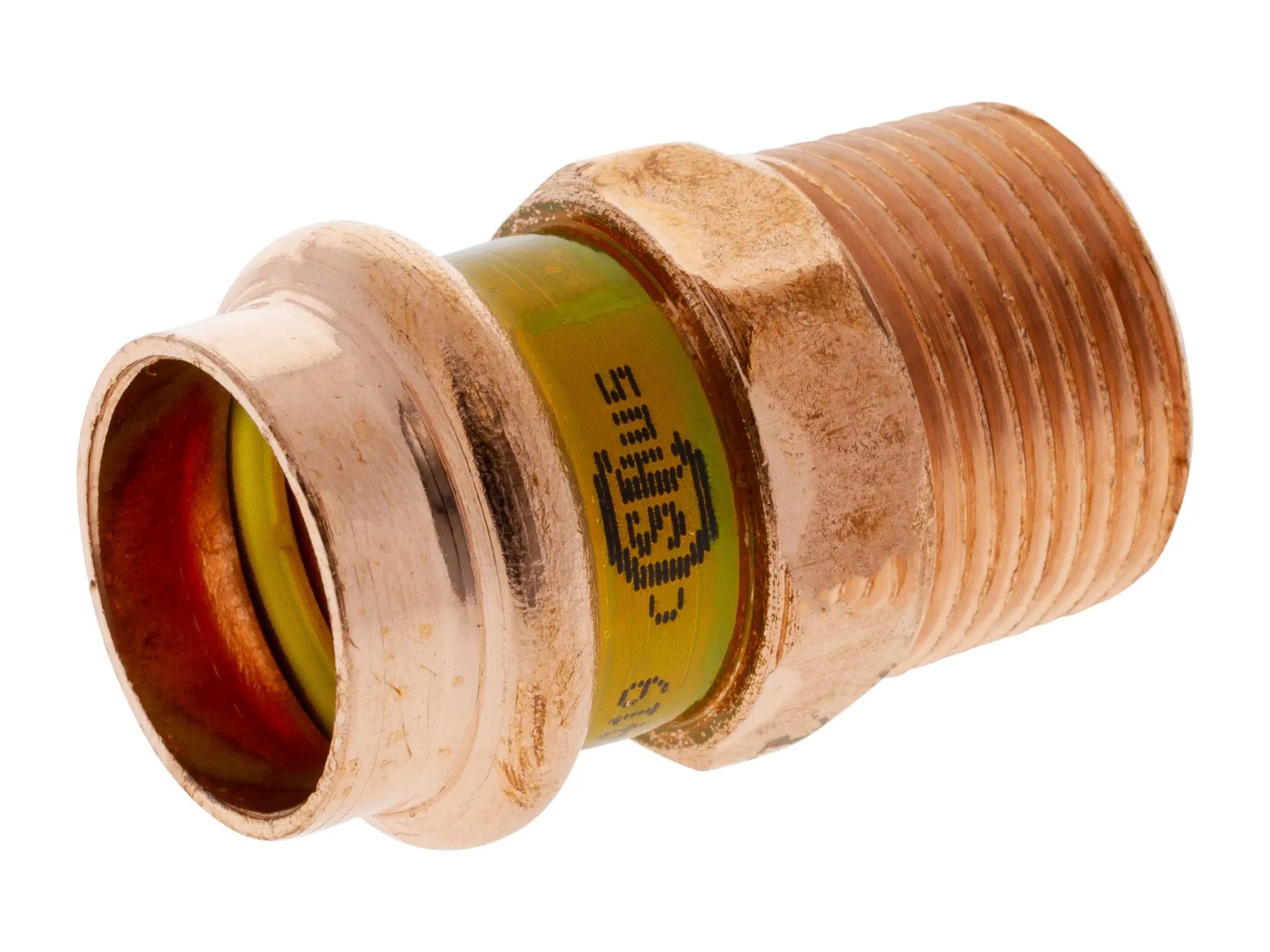 NIBCO 9030805HPC, 1/2 in. x 3/8 in. Press X M PressG Copper Male Adapter PCH604