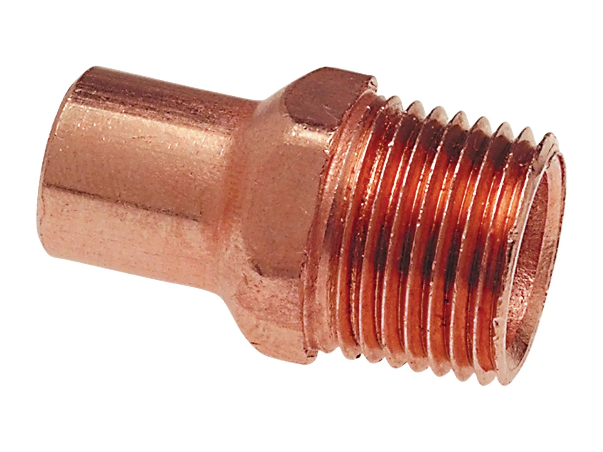 NIBCO 9033750, 1/4 in. x 1/4 in. Fitting Adapter Ftg x M, Wrot 604-2