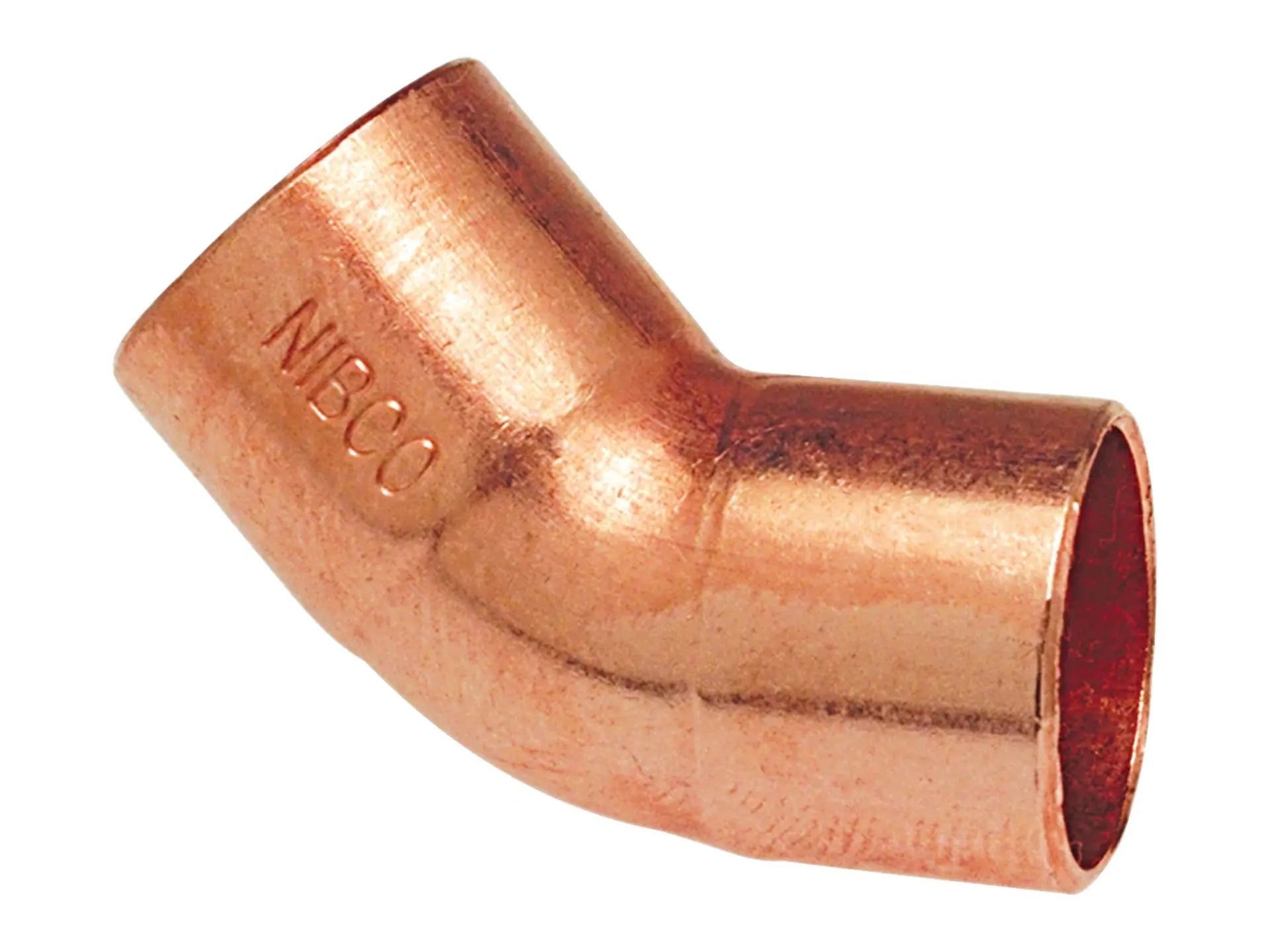 NIBCO 9042700, 3/8 in. x 3/8 in. 45° Elbow C x C, Wrot 606