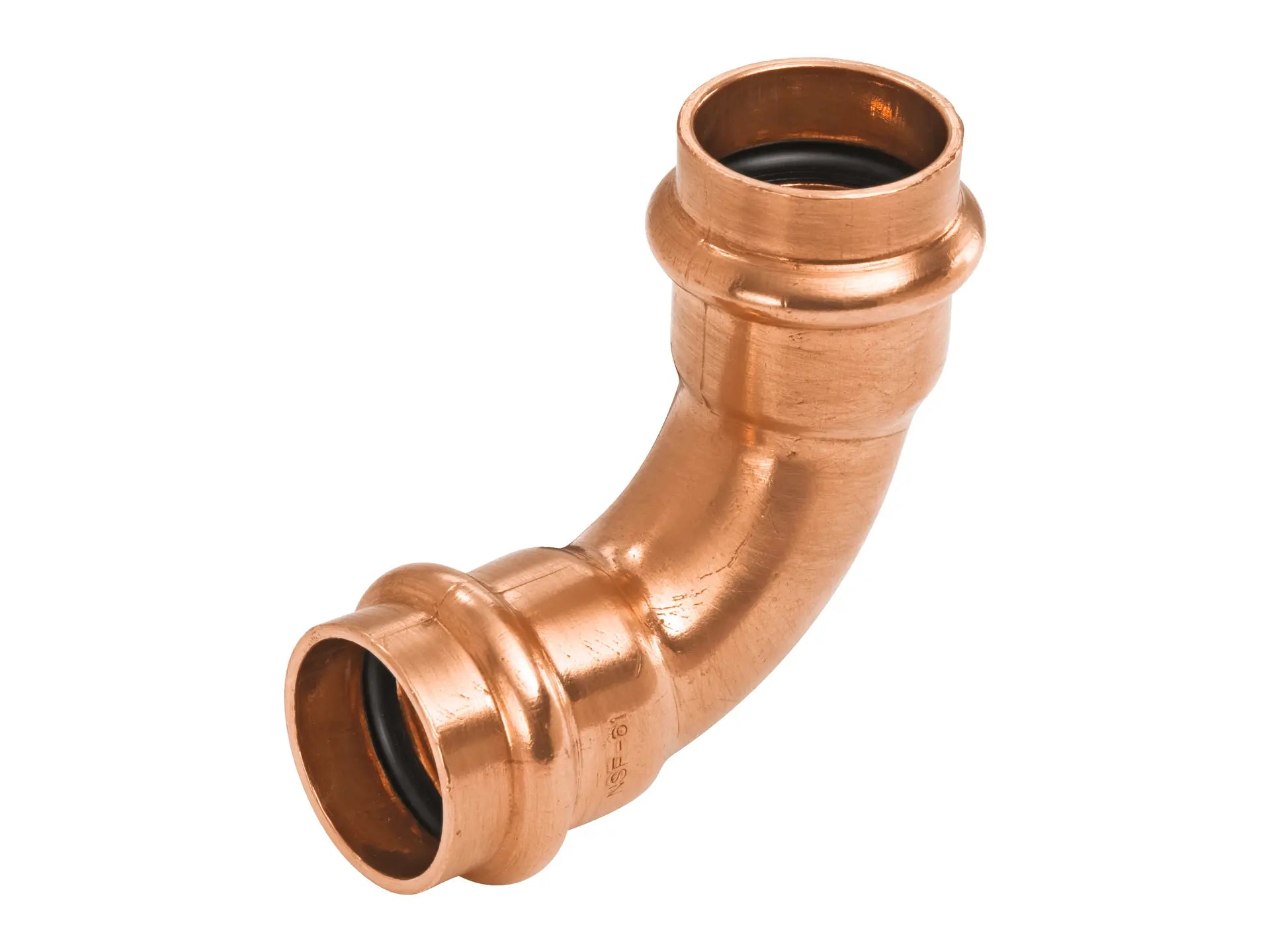 NIBCO 9055455PC, 1/2 in. x 1/2 in. 90° Elbow P x P, Wrot Copper PC607