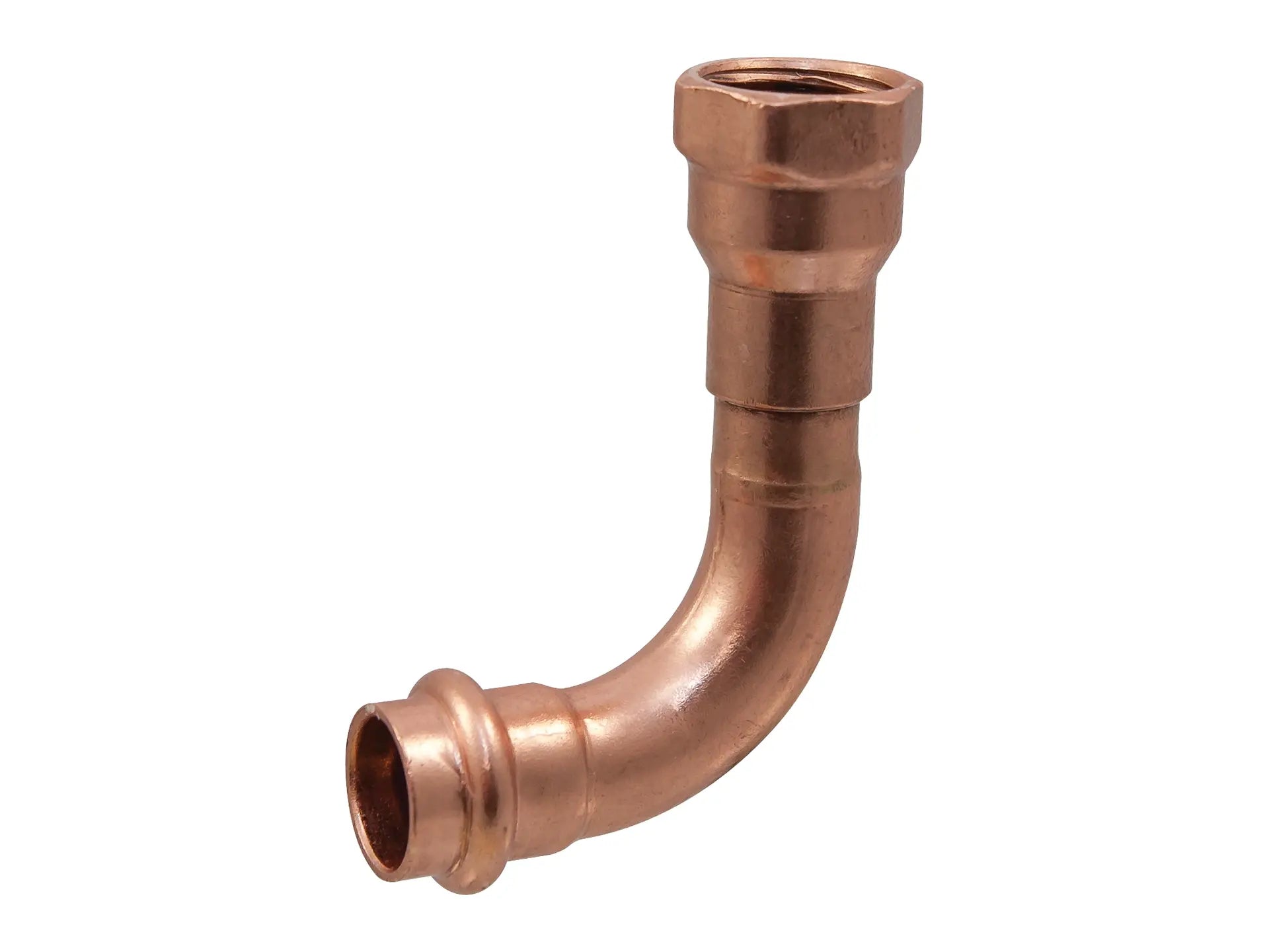 NIBCO 9082800PC, 1-1/4 in. x 1-1/4 in. 90° Elbow P x F, Wrot Copper PC607-3