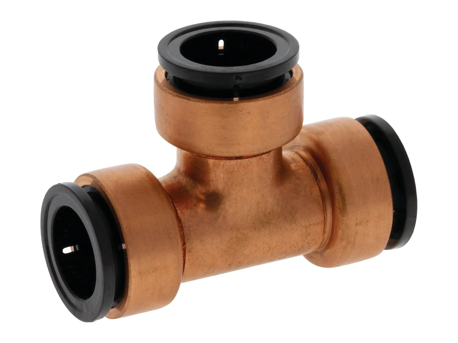 NIBCO 9097200P, 1/2 in. x 1/2 in. x 1/2 in. Wrot Racer Tee - Push x Push x Push P611