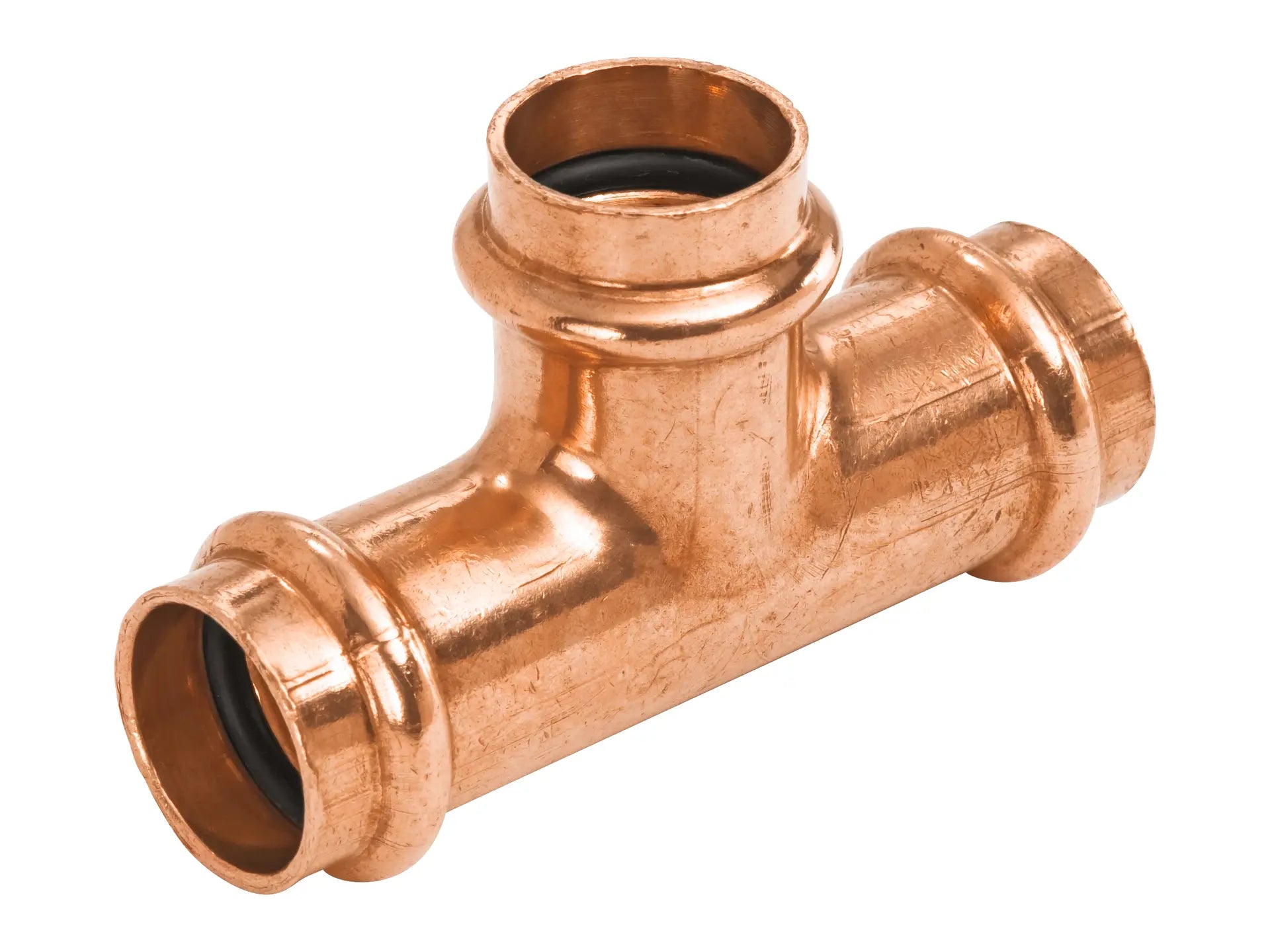NIBCO 9106605PC, 3 in. x 3 in. x 3 in. Tee P x P x P, Wrot Copper PC611