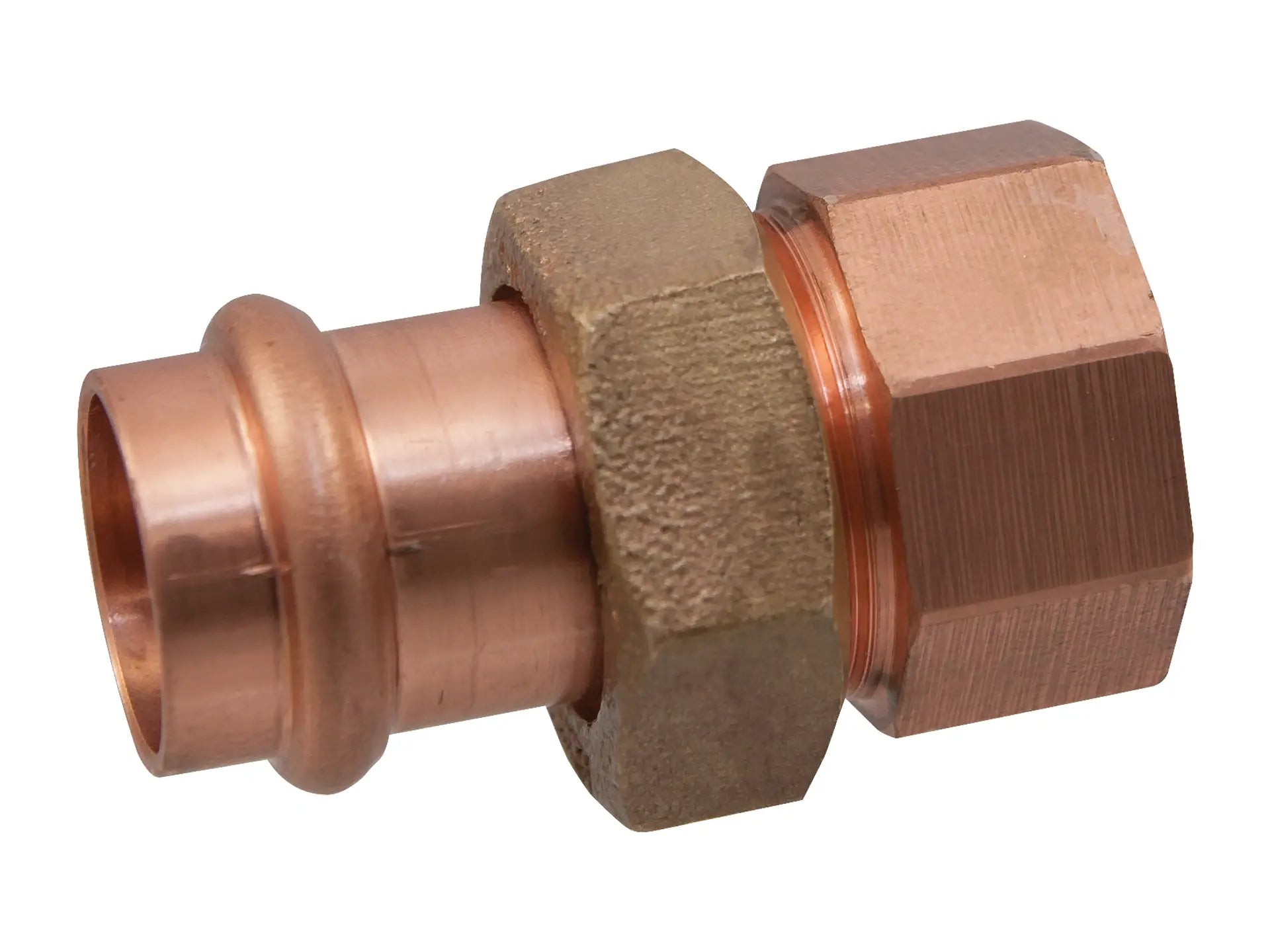 NIBCO 9256700PC, 1/2 in. x 1/2 in. Union P x F, Wrot Copper PC633-3