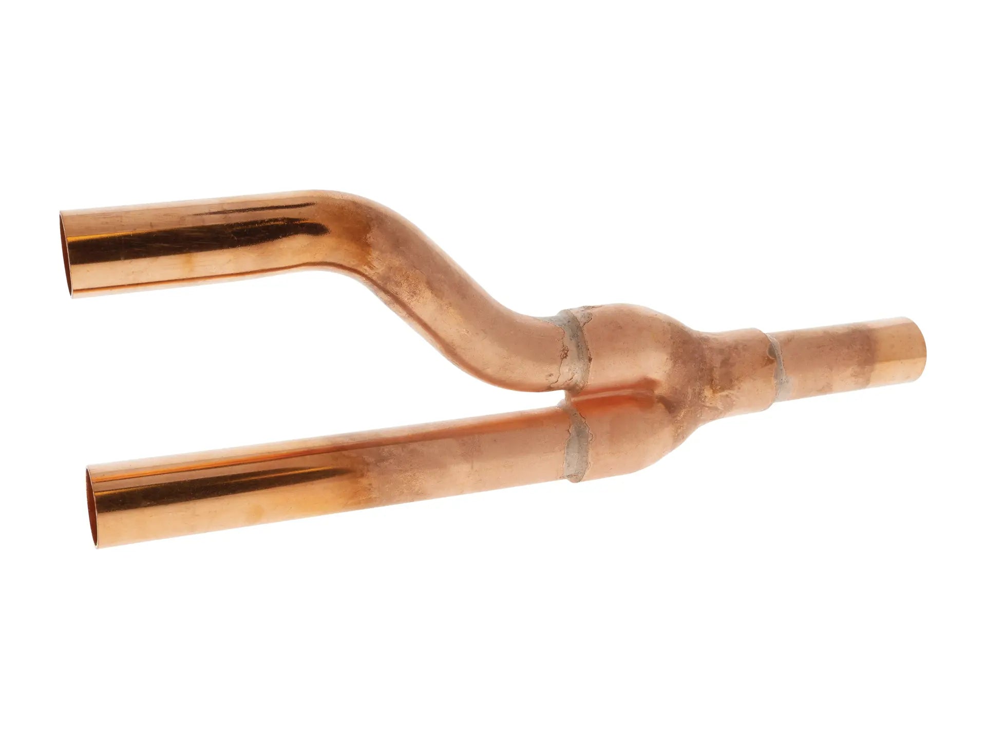 NIBCO 9345200RPC, 3/8 in. O.D. x 3/8 in. O.D. PressACR Y-Joint Fitting - Wrot Copper PC9649