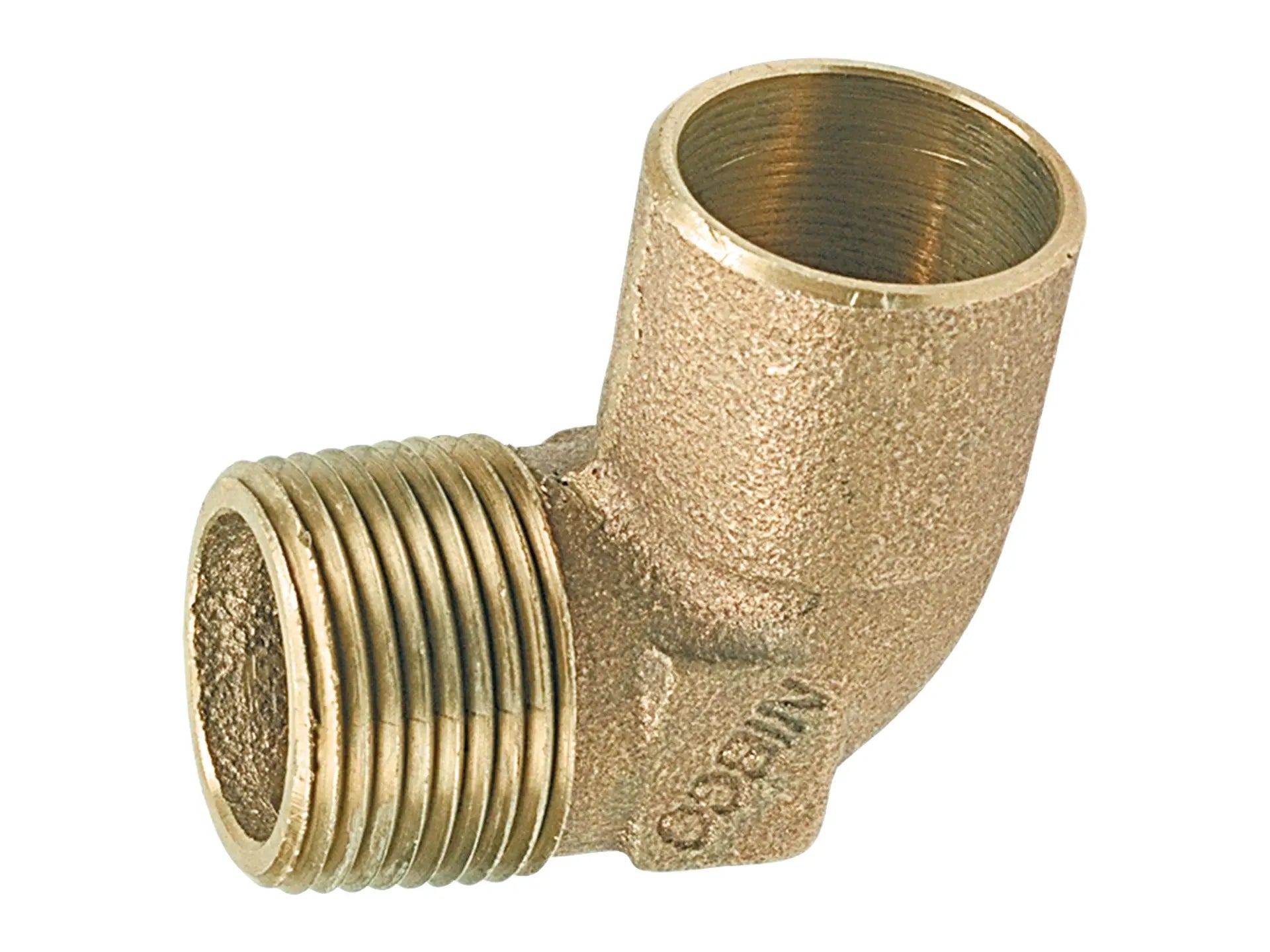 NIBCO B069700, 3/8 in. x 3/8 in. 90° Elbow C x M , Cast 707-4