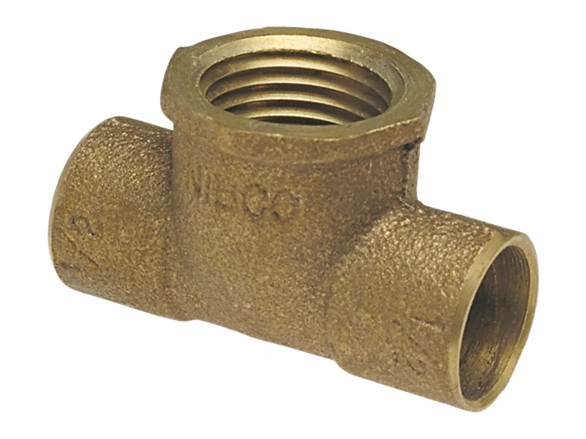 NIBCO B145350, 1/4 in. x 1/4 in. x 1/4 in. Tee C x C x F , Cast 712