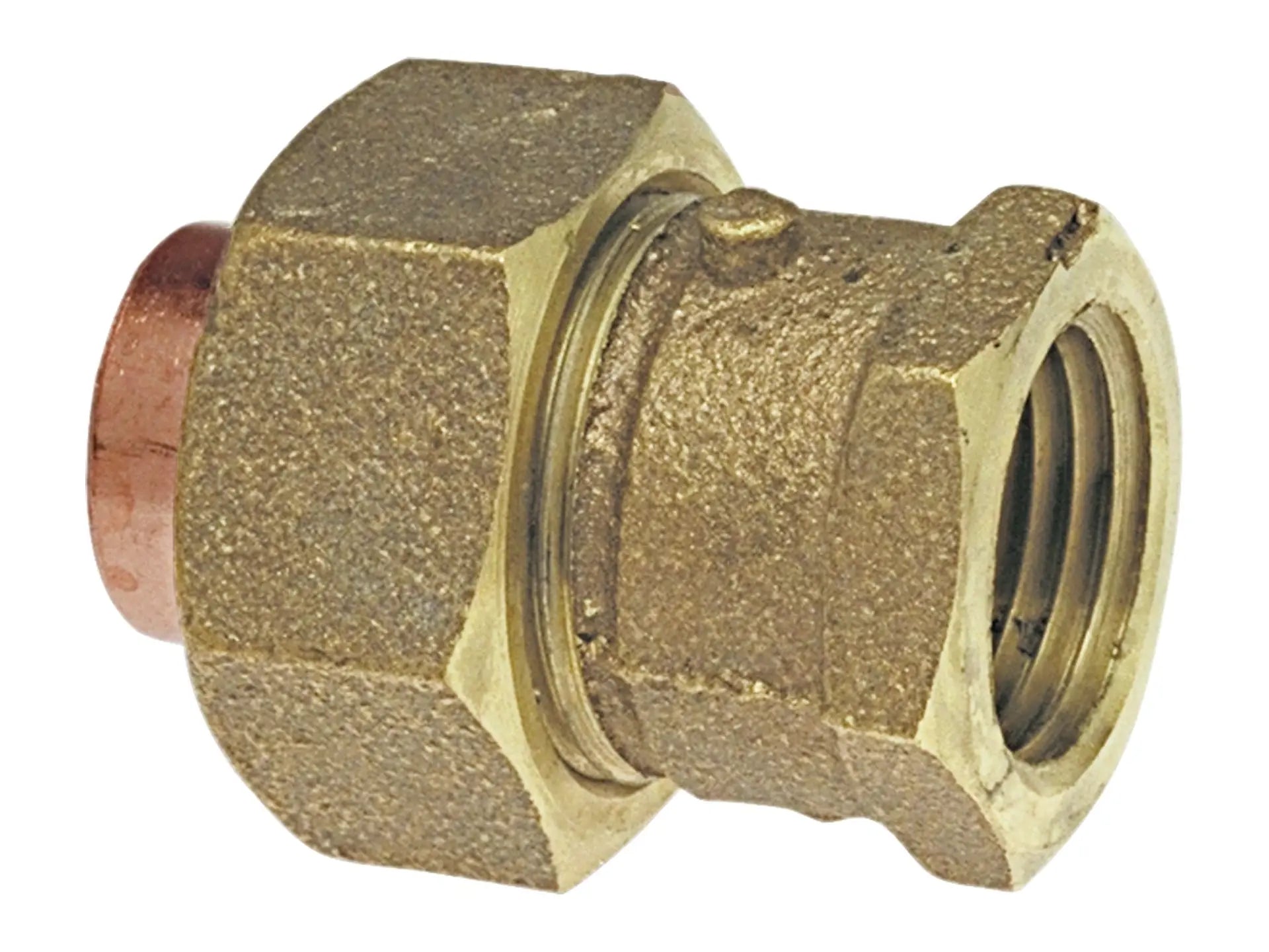 NIBCO B258500, 1/4 in. x 1/4 in. Fitting Union C x F , Cast 733-3