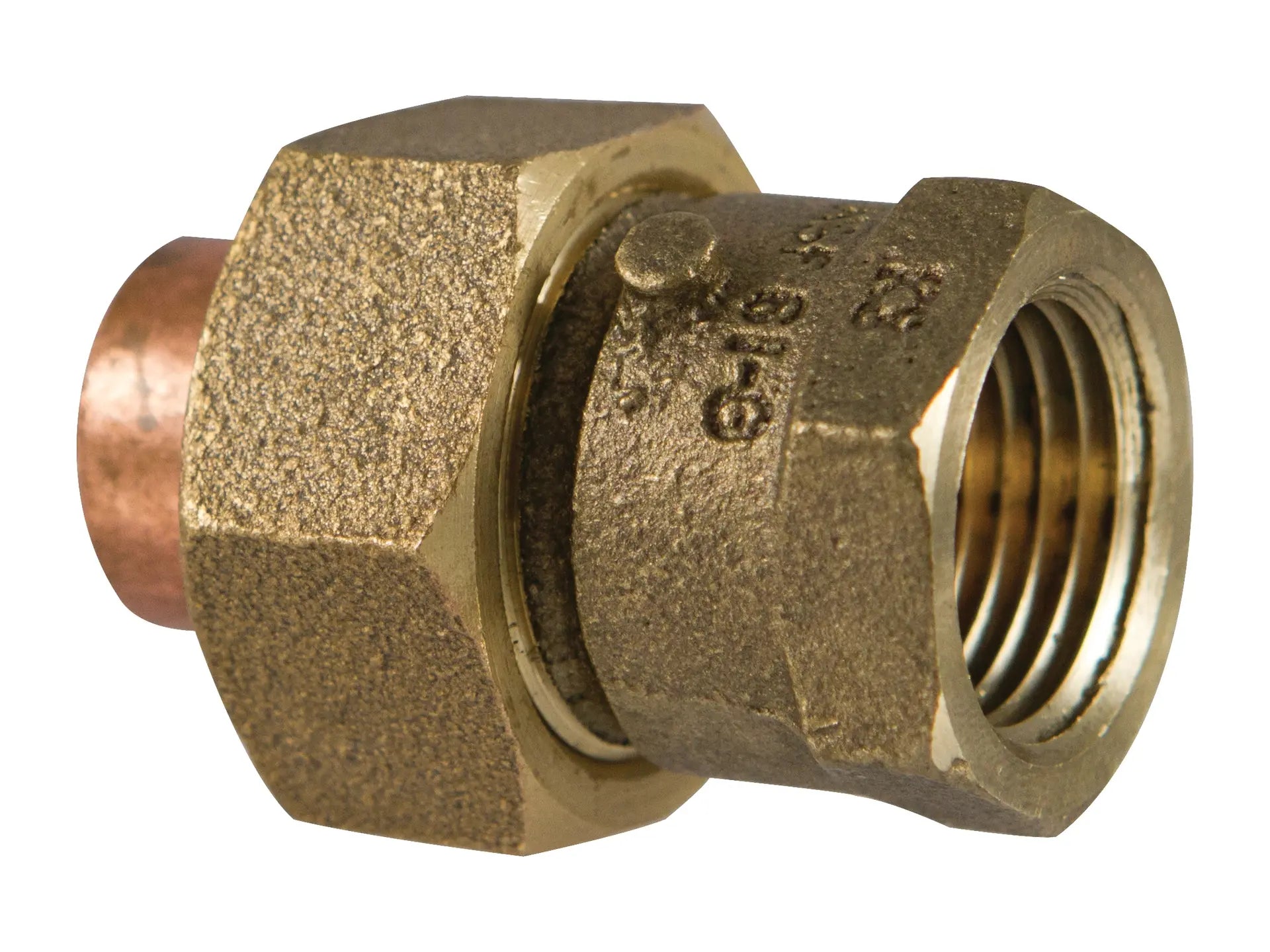 NIBCO B25895L, 1-1/4 in. x 1-1/4 in. Union C x F , Cast, Lead-Free