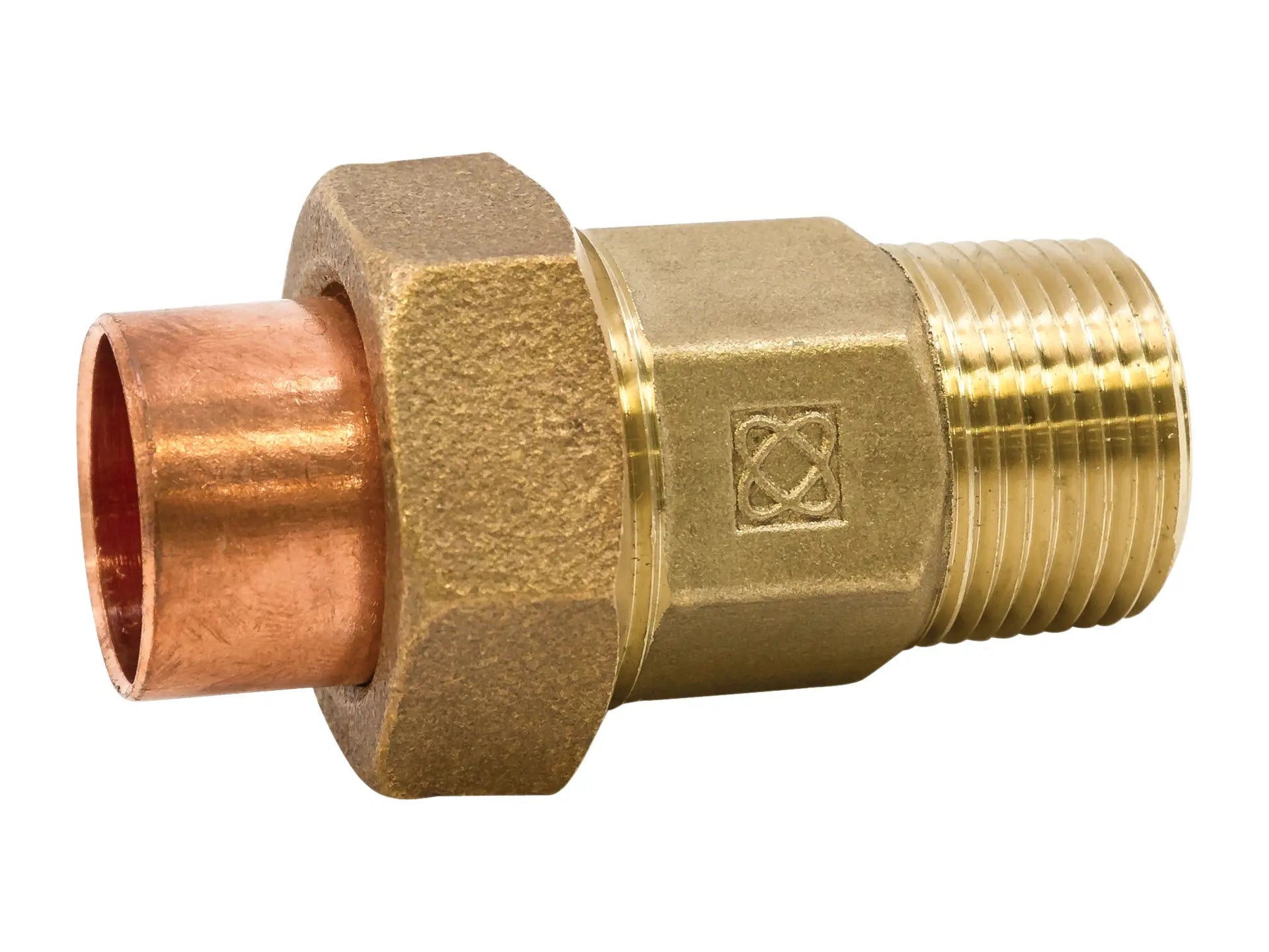 NIBCO B26045L, 1-1/4 in. x 1-1/4 in. Union C x M , Cast, Lead-Free