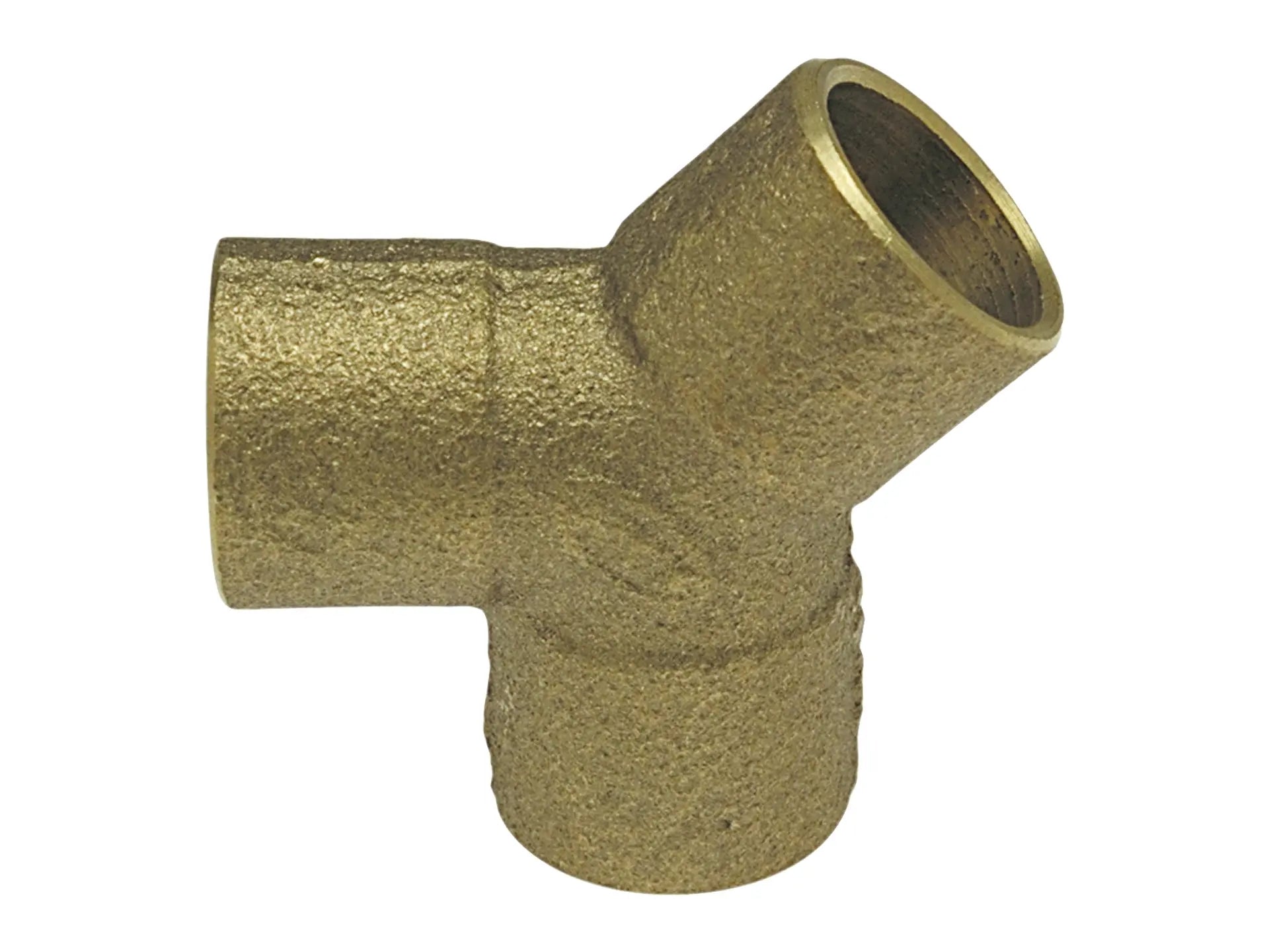 NIBCO B340300, 1/2 in. 90° Wye C x C x C , Cast 748