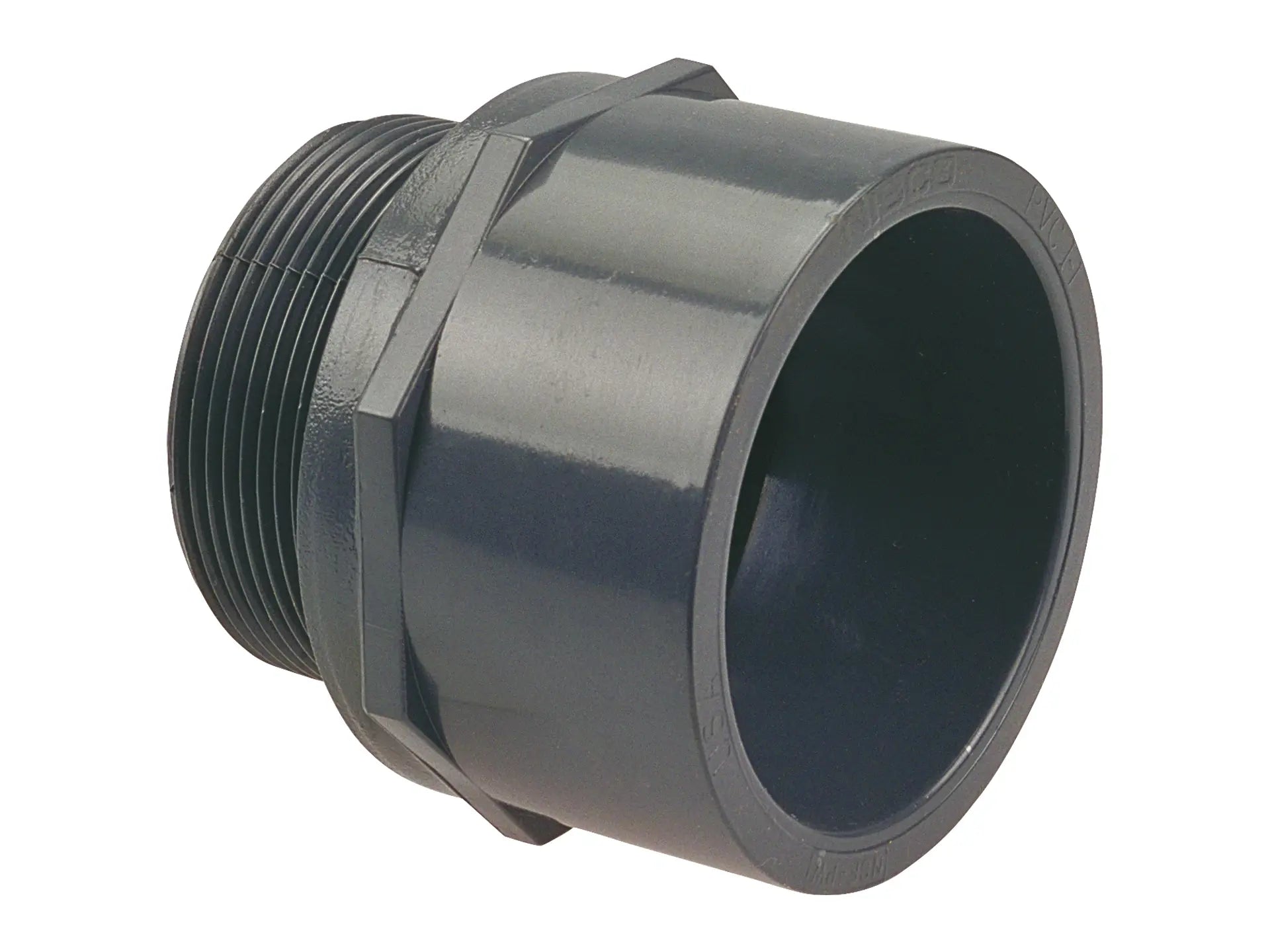 NIBCO CA04600, 1/2 in. Male Adapter S x MPT PVC Schedule 80 4504