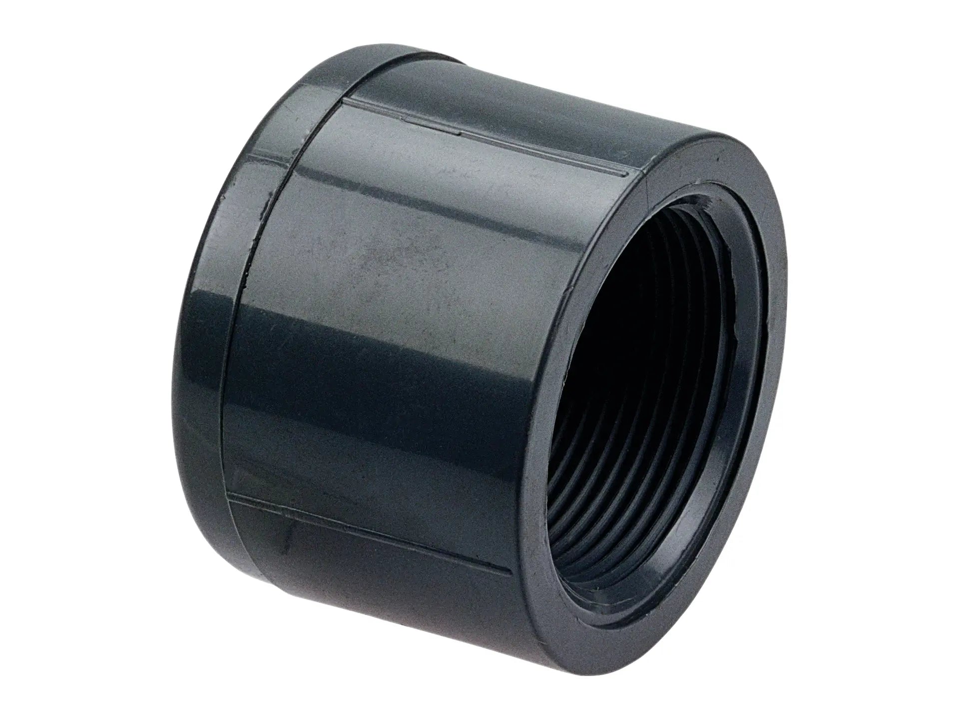 NIBCO CA11250, 1/4 in. x 1/4 in. Thread Cap FPT PVC Schedule 80 4517-3