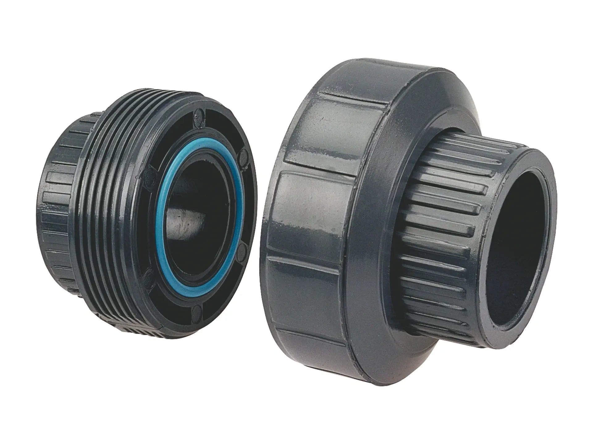 NIBCO CA19800, 1/2 in. FKM Socket Union S x S PVC Schedule 80 4533