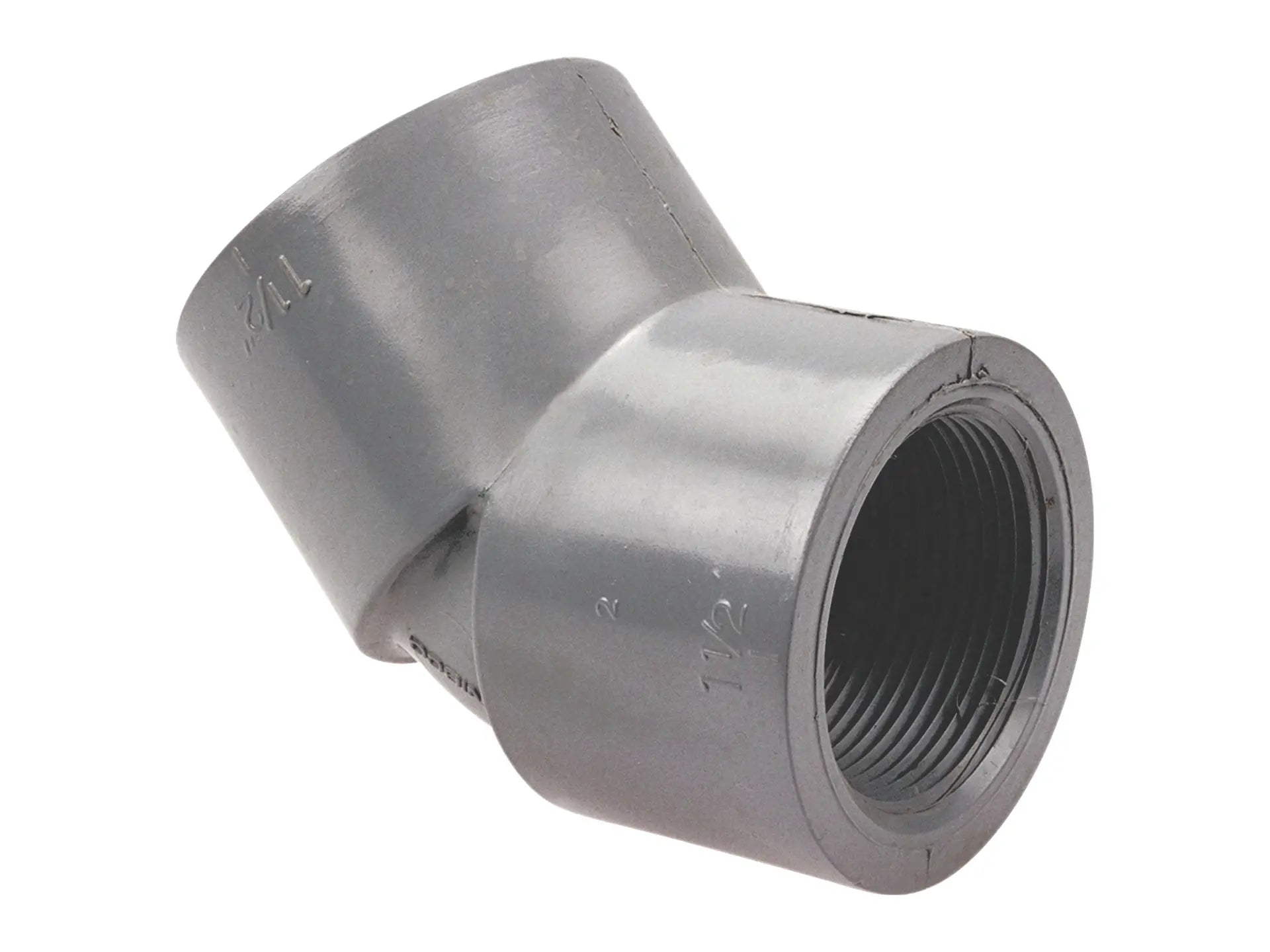 NIBCO CB04400, 1/4 in. x 1/4 in. FPTxFPT Thread 45° Elbow CPVC 5106-3-3