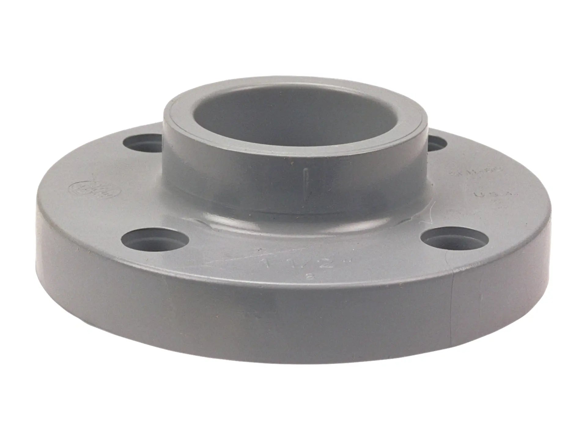 NIBCO CB18700, 1/2 in. Socket Flange Corzan CPVC Schedule 80, One-Piece Solid Design 5151-H