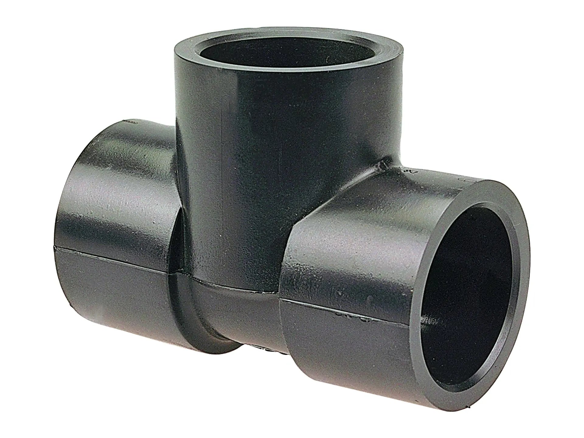 NIBCO CC02750, 1/2in. x 1/2in. x 1/2in. Socket Tee S x S x S Black Polypropylene Schedule 80 6111