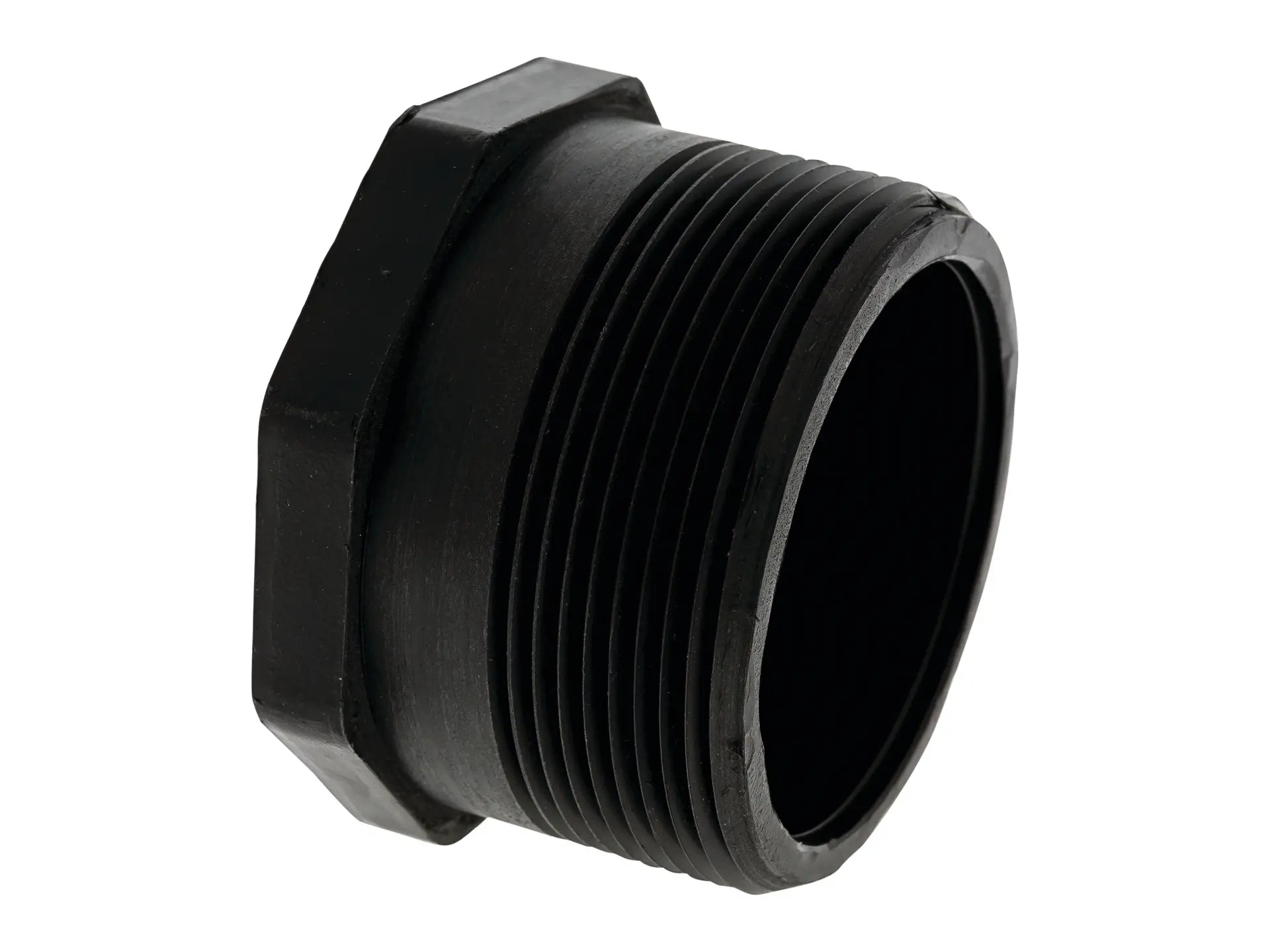 NIBCO CC03600, 3/4 in. Thread Plug MPT Black Polypropylene Schedule 80 6116-4