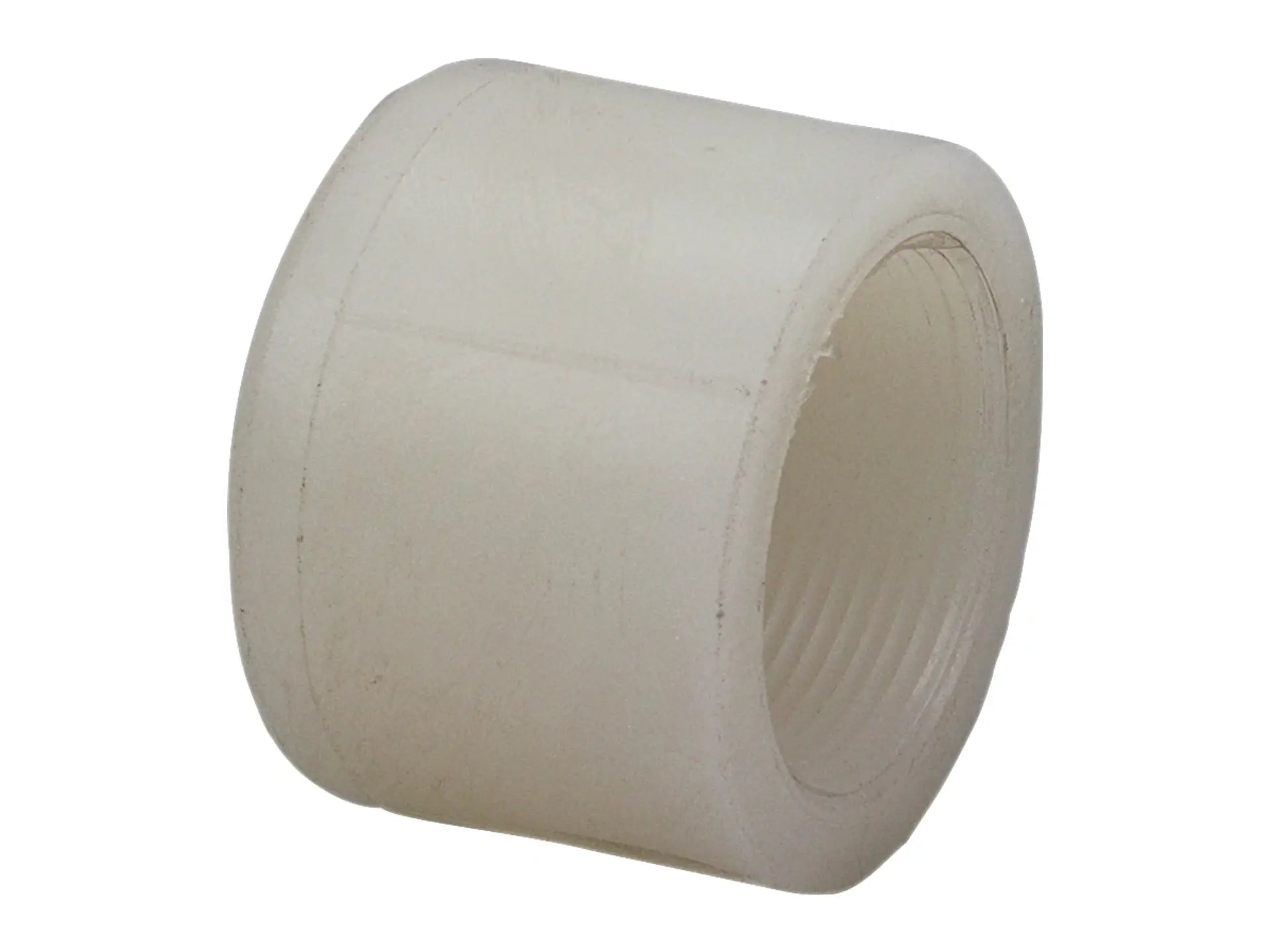 NIBCO CE02750, 1/2 in. Thread Cap FPT Kynar Natural PVDF Schedule 80 6617-3