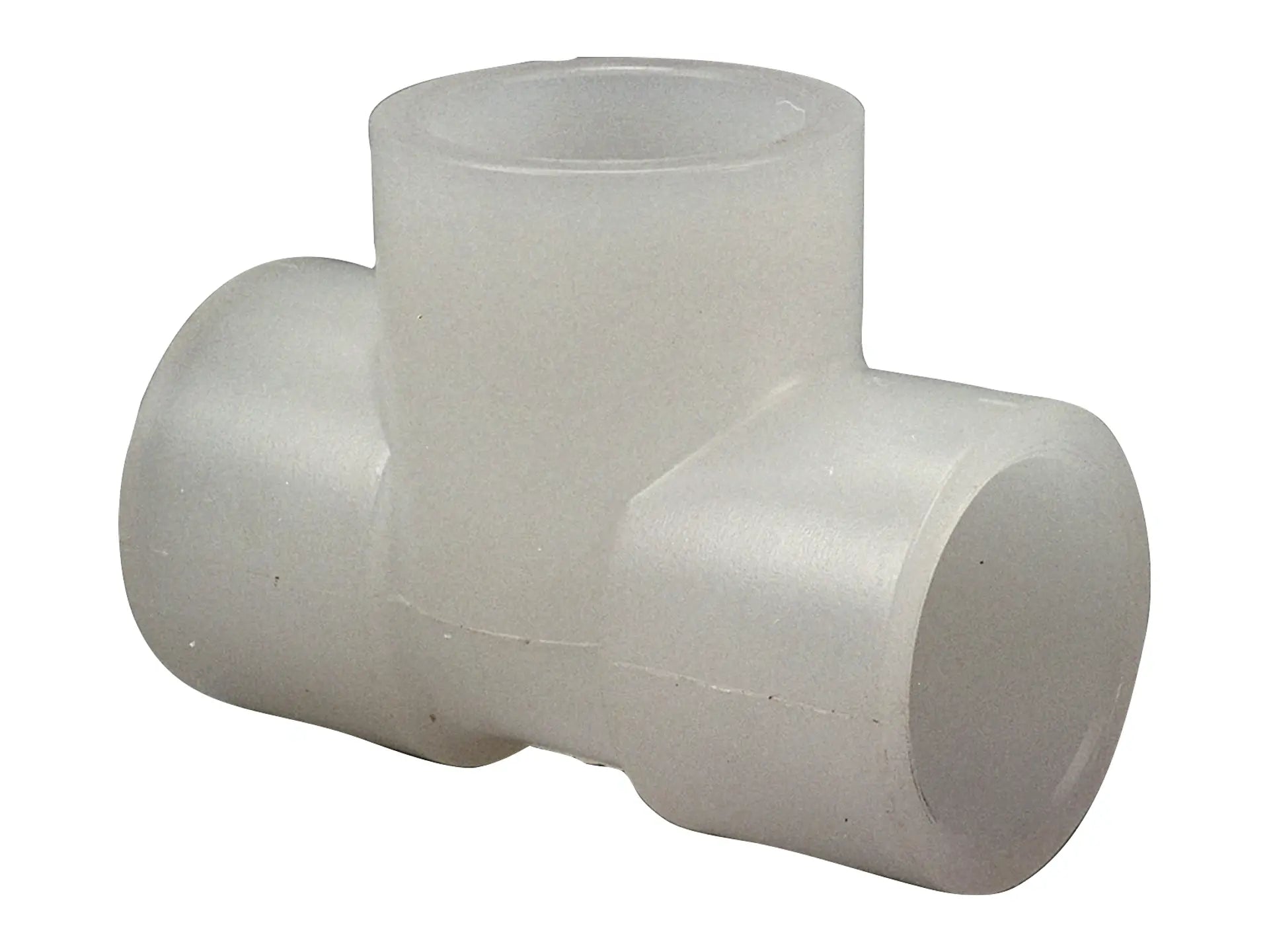 NIBCO CN02800, 3/4in. x 3/4in. x 3/4in. Socket Tee S x S x S Chem-Pure Natural PP Sch 80 6211