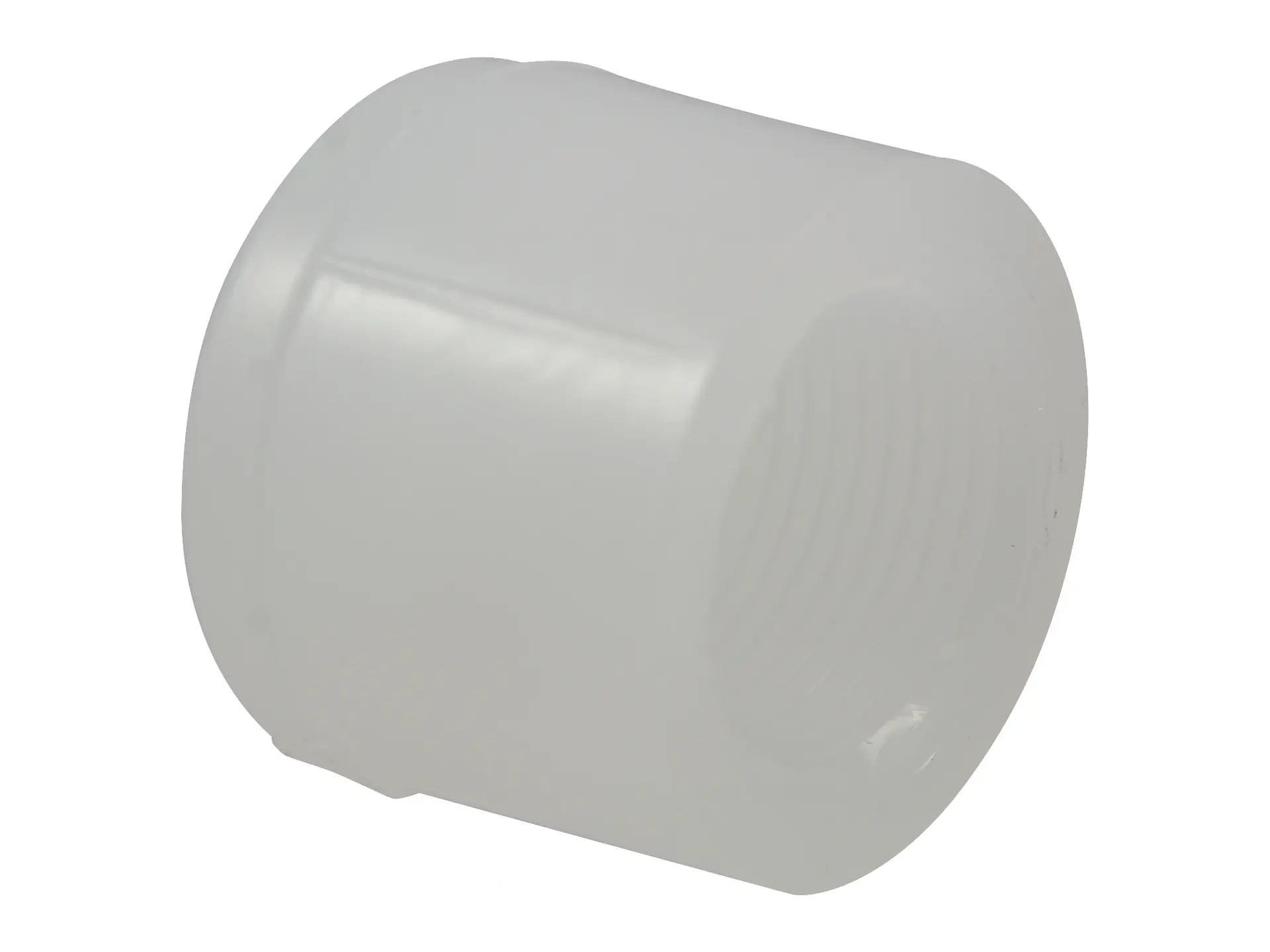 NIBCO CN04310, 1/2 in. Thread Cap FPT Chem-Pure Natural Polypropylene Schedule 80 6217-3