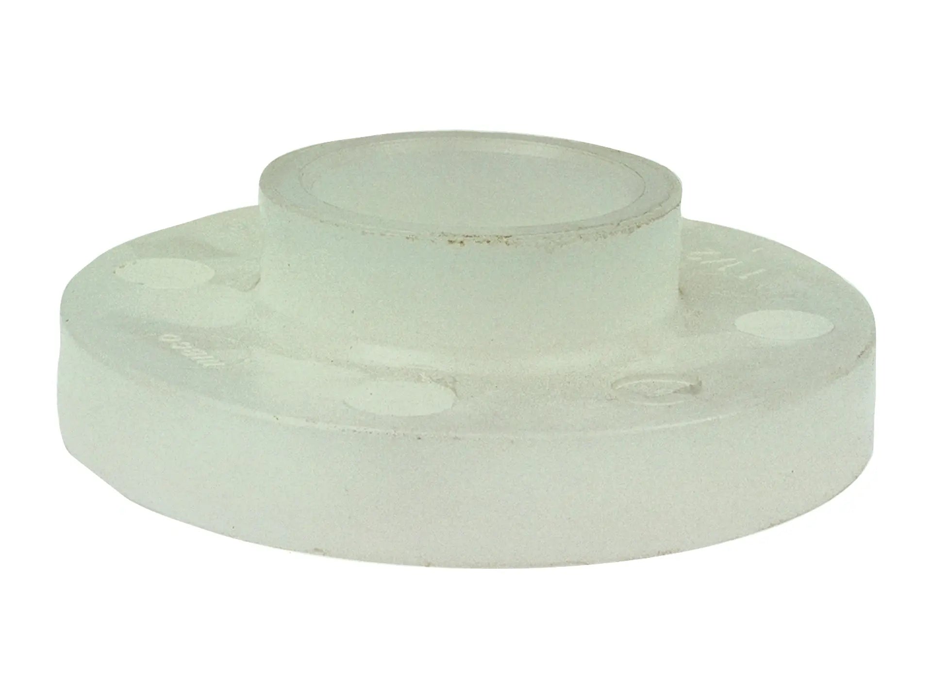 NIBCO CN07000, 1/2in. Socket Flange Chem-Pure Natural Polypropylene Sche 80, One Piece Solid Design