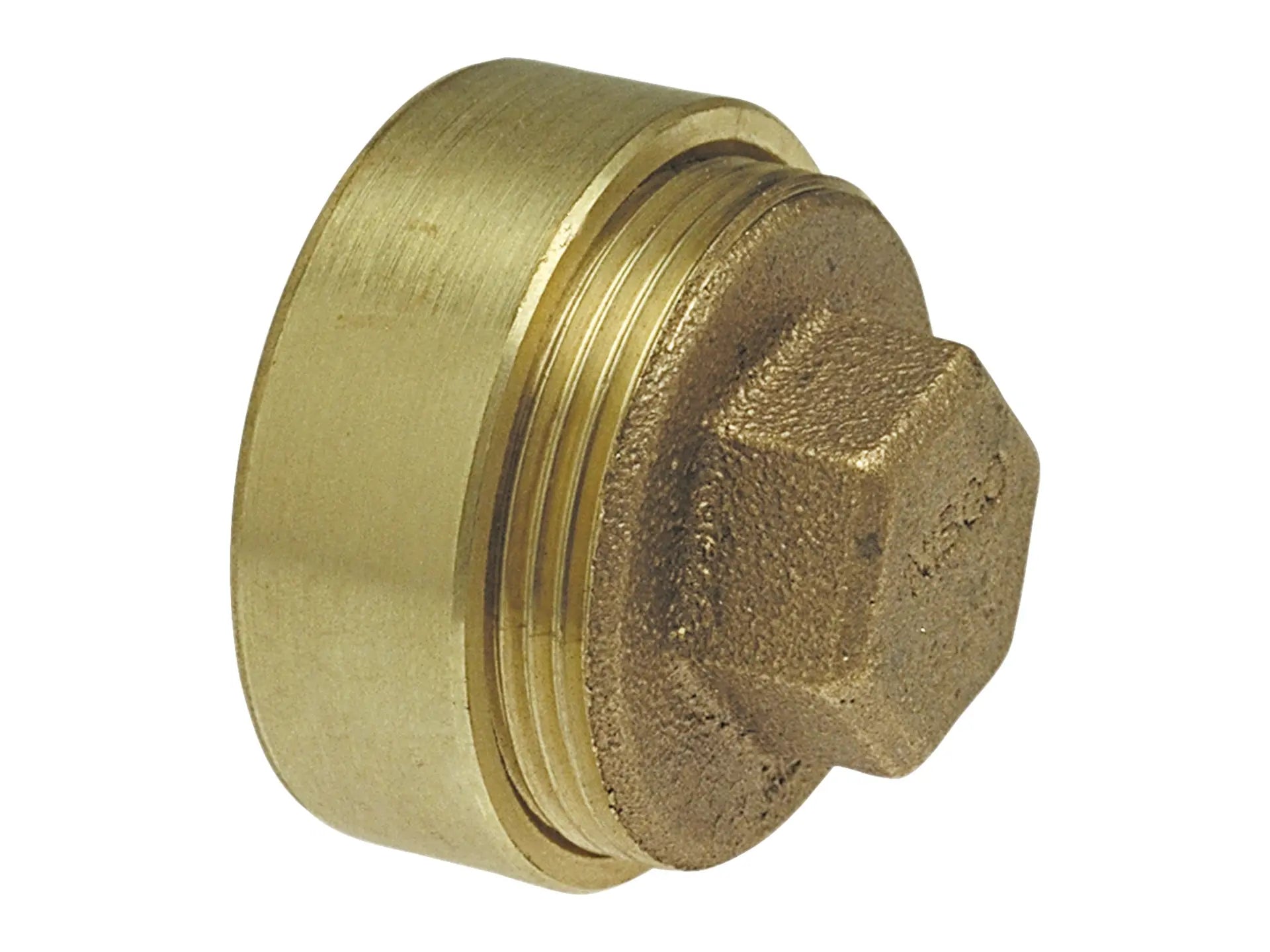 NIBCO E170050, 1-1/4 in. x 3/4 in. DWV Flush Fitting Cleanout Ftg x Cleanout w/Plug , Cast 816-S