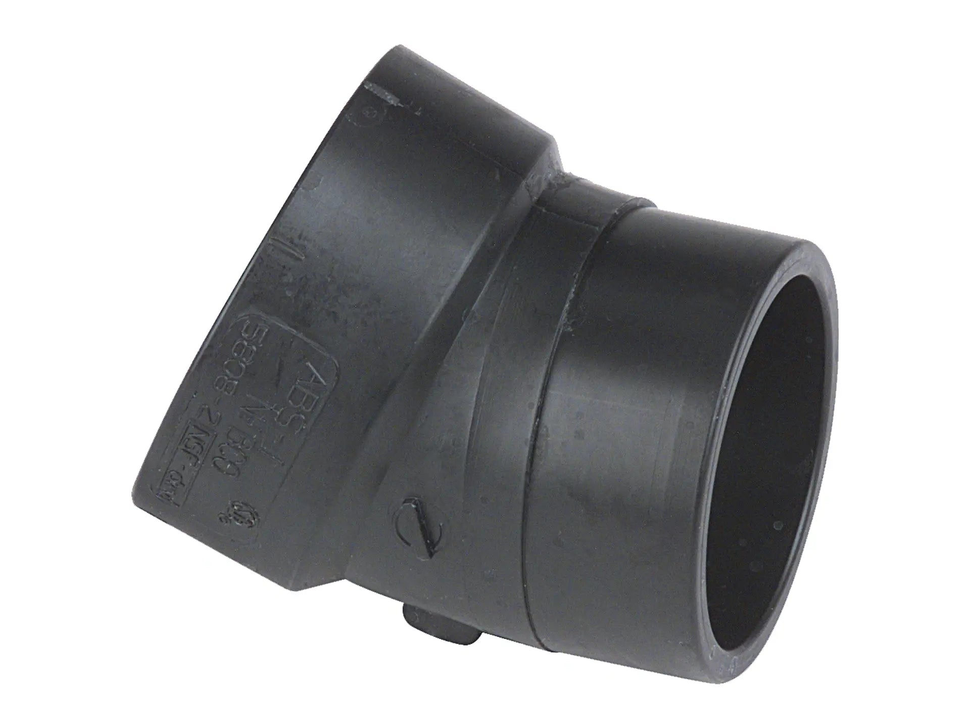 NIBCO I079550, 1-1/2 in. x 1-1/2 in. 22-1/2° Street Elbow Spg x H ABS DWV 5808-2