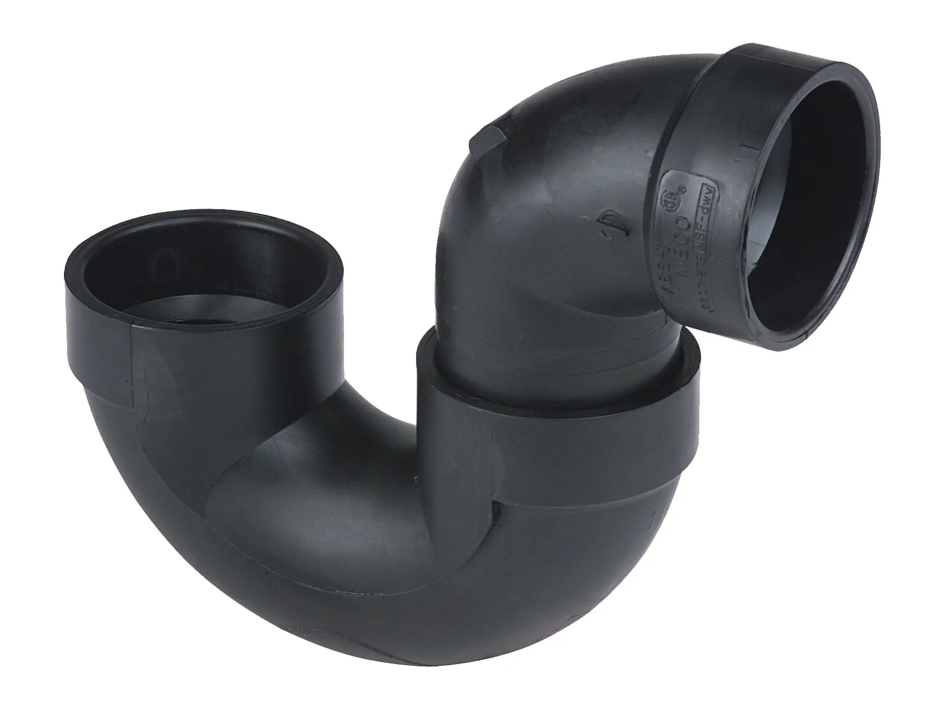 NIBCO I565300, 1-1/2 in. x 1-1/2 in. P-Trap Hub x Hub ABS DWV 5885
