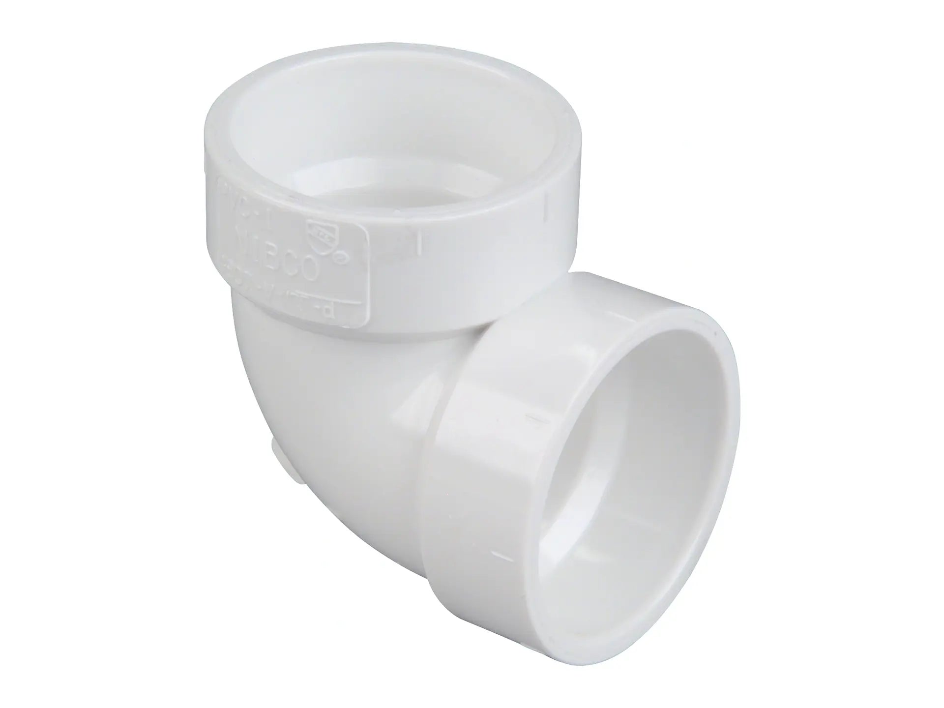 NIBCO K053400, 2 in. x 2 in. 90° Vent Elbow H x H PVC DWV 4807-V