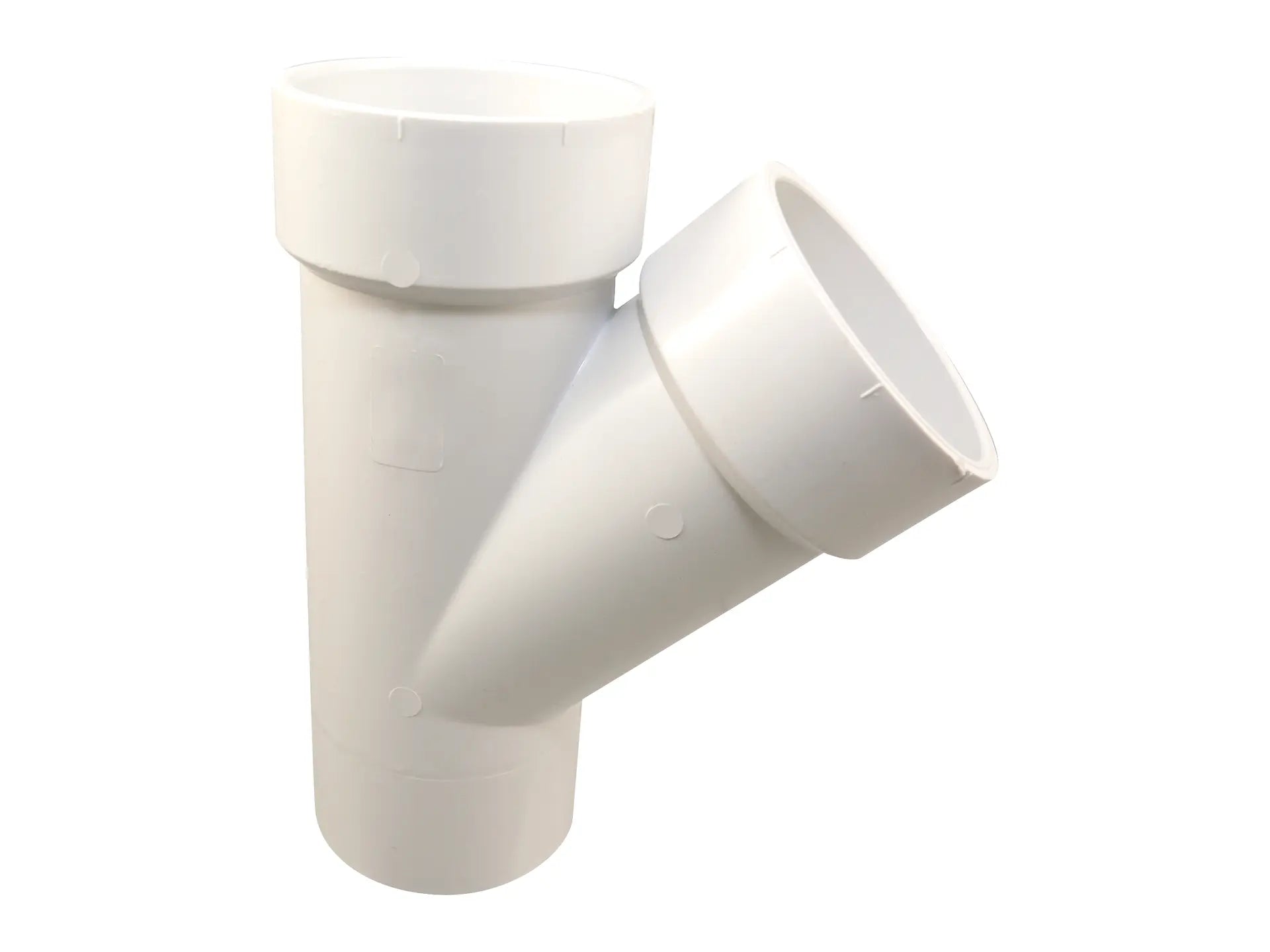 NIBCO K097360, 2 in. x 2 in. x 2 in. 45° Street Wye Spg x H x H PVC DWV 4810-2