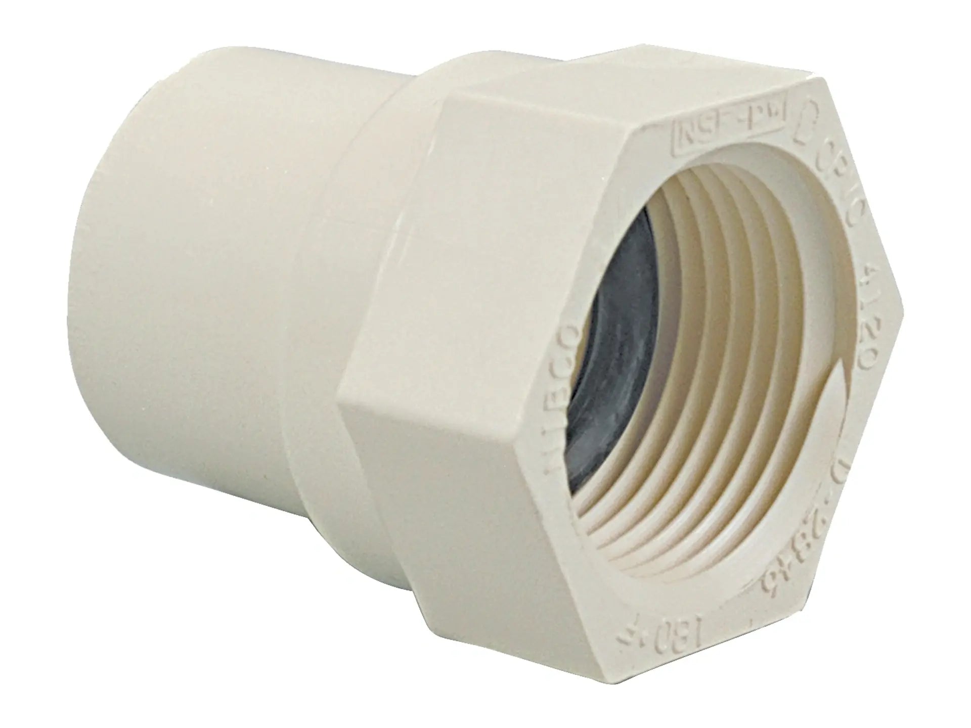 NIBCO M024950, 3/4 in. x 3/4 in. Female Adapter with Washer Slip x FIPT CPVC-CTS 4703