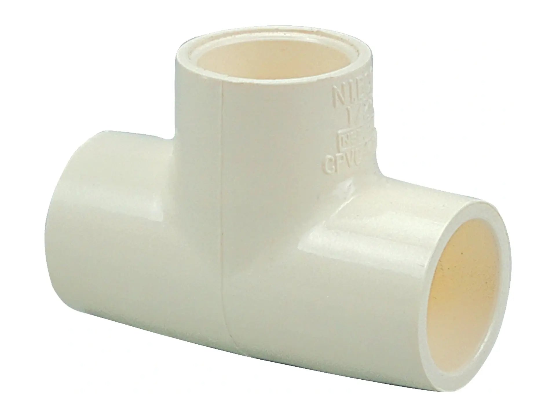 NIBCO M097200, 1/2 in. x 1/2 in. x 1/2 in. Tee Slip x Slip x Slip CPVC-CTS 4711