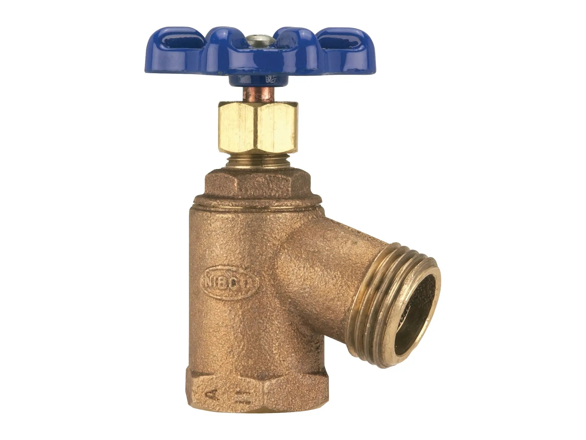 NIBCO N54C006, 1/2 in. Garden Valve Bent Nose, Bronze 61