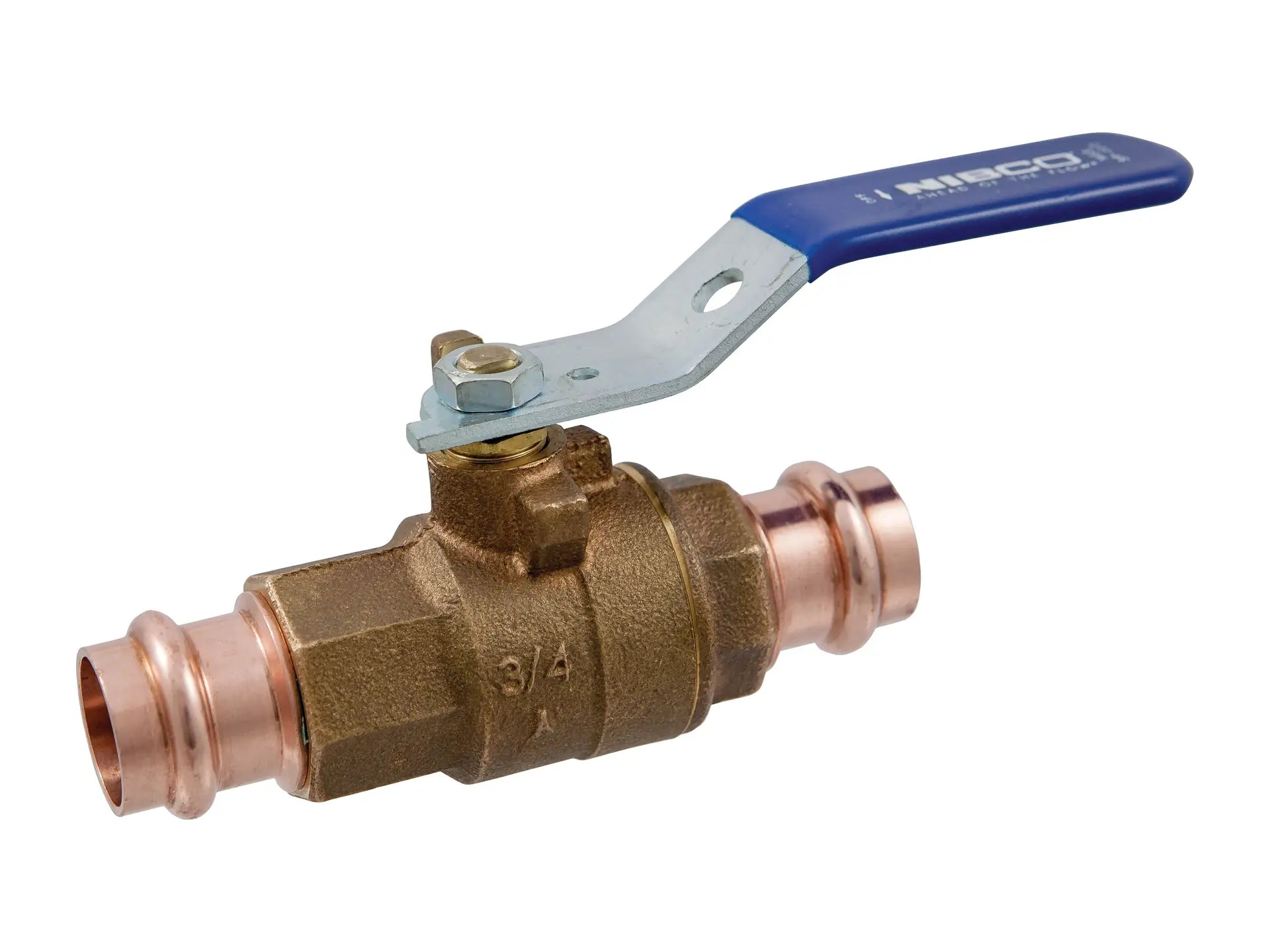 NIBCO NF84C06, 1/2 in. x 1/2 in. Ball Valve Bronze, 250 PSI PC-585-70