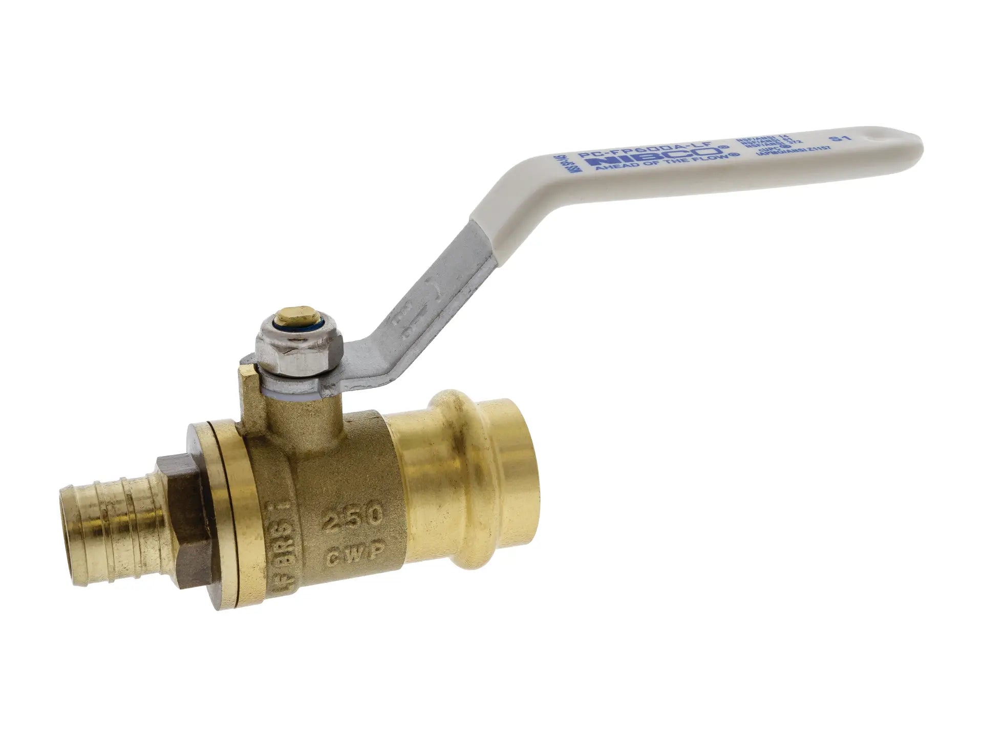 NIBCO NF99PC6, 1/2 in. x 1/2 in. Ball Valve Lead-Free