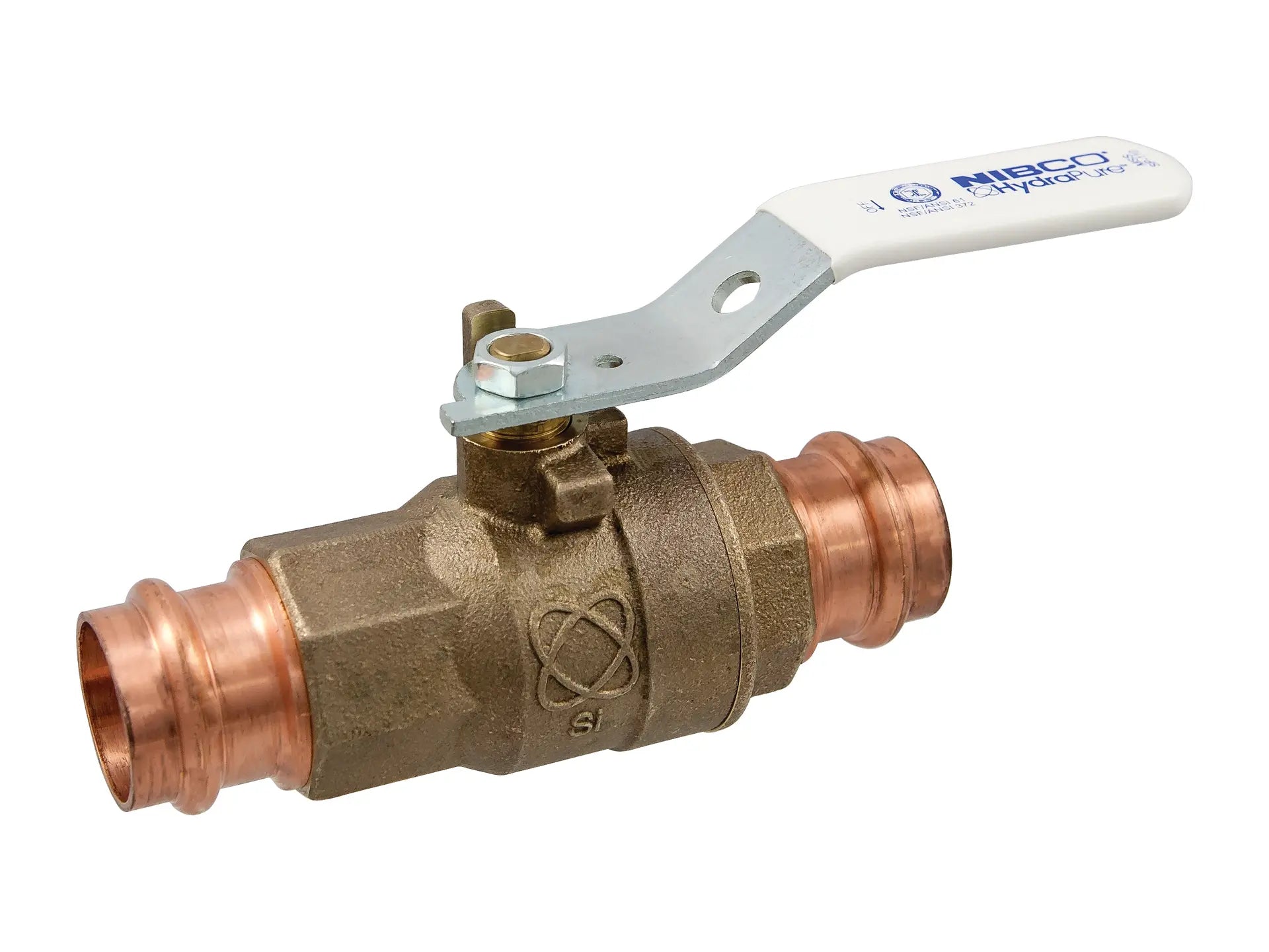NIBCO NFB840X6, 1/2 in. x 1/2 in. Ball Valve Lead-Free