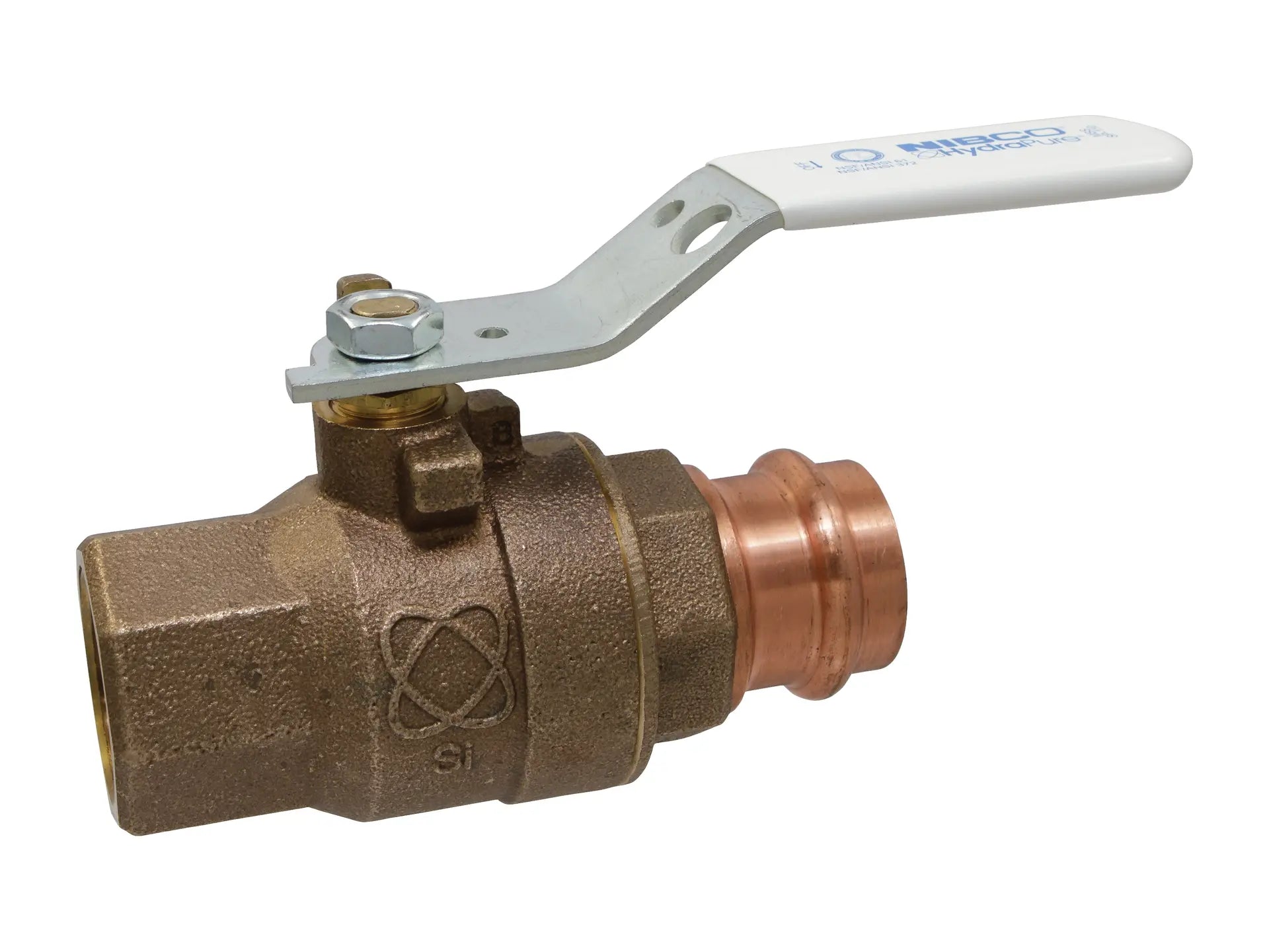 NIBCO NFB85HX6, 1/2 in. x 1/2 in. Ball Valve Lead-Free