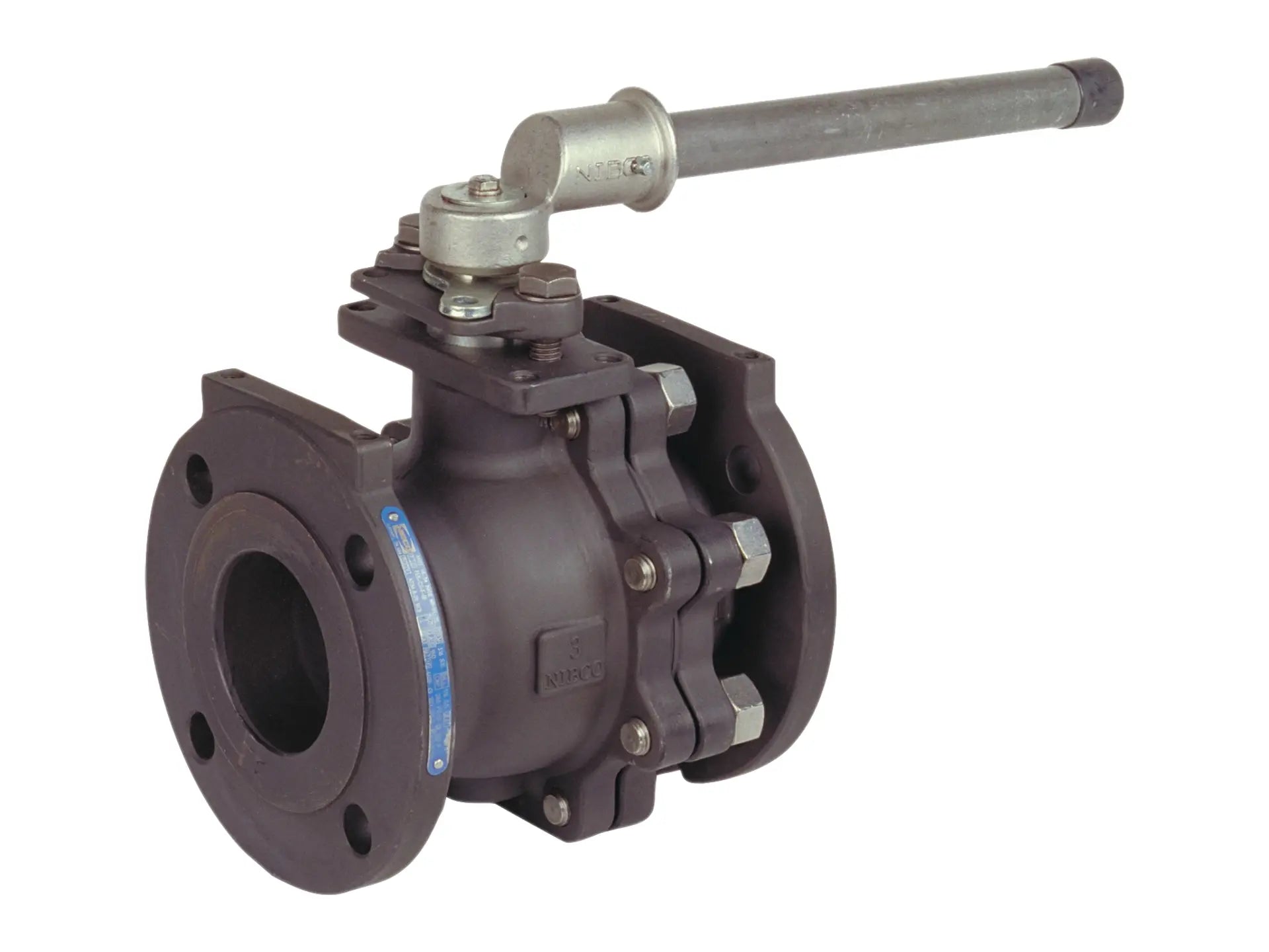 NIBCO NG306GF, 3 in. Split-body Carbon Steel Ball Valve Full Port, Class 150 F-515-CS-F-66-FS