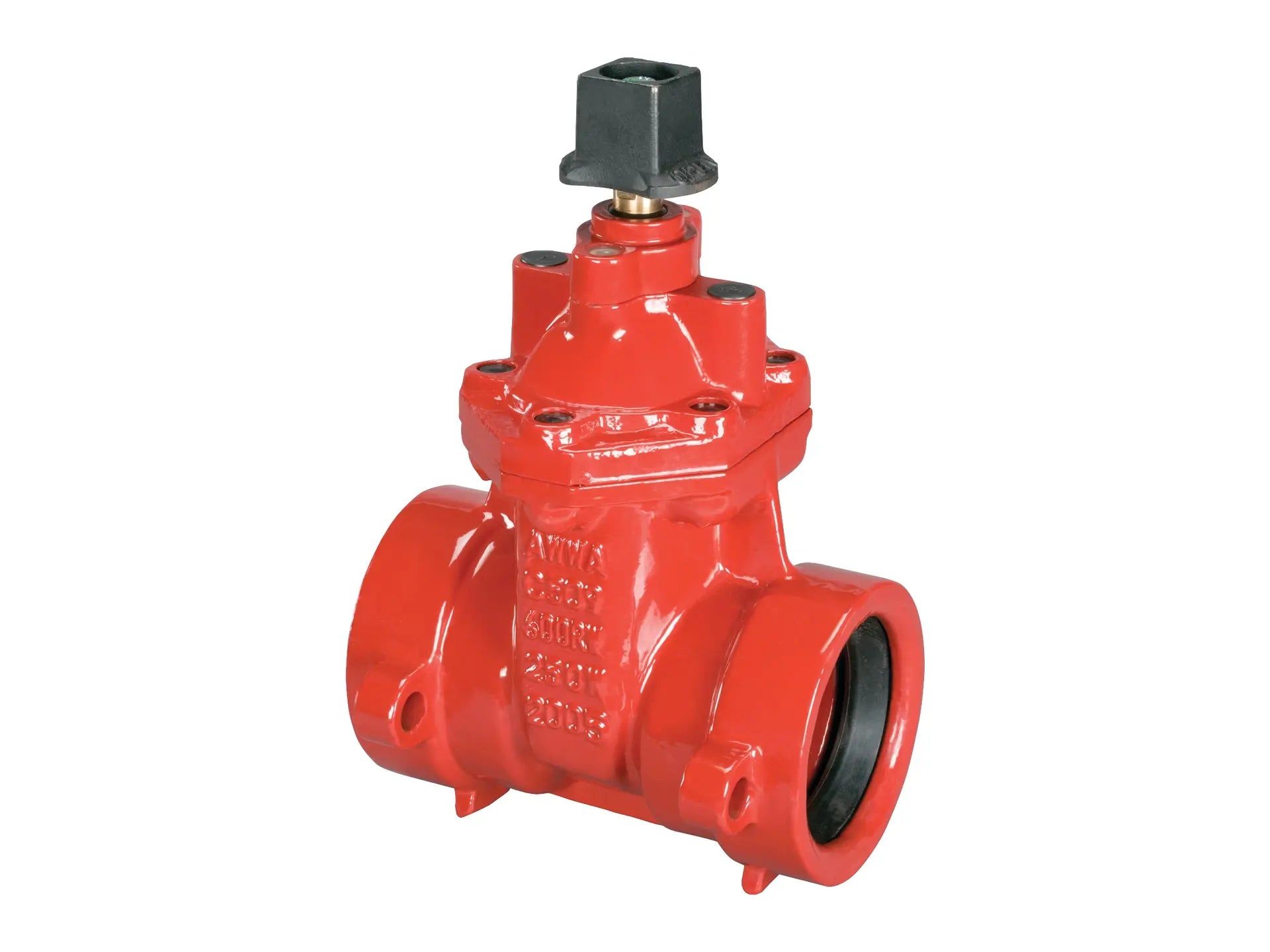 NIBCO NHAC22H, 4 in. Gate Valve Ductile Iron, Irrigation, PVC Ends PCR-619-RW
