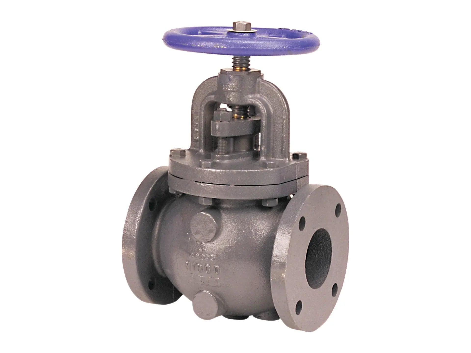 NIBCO NHC30NH, 4 in. Globe Valve Iron, Bronze Mounted Trim F-718-B-GPG