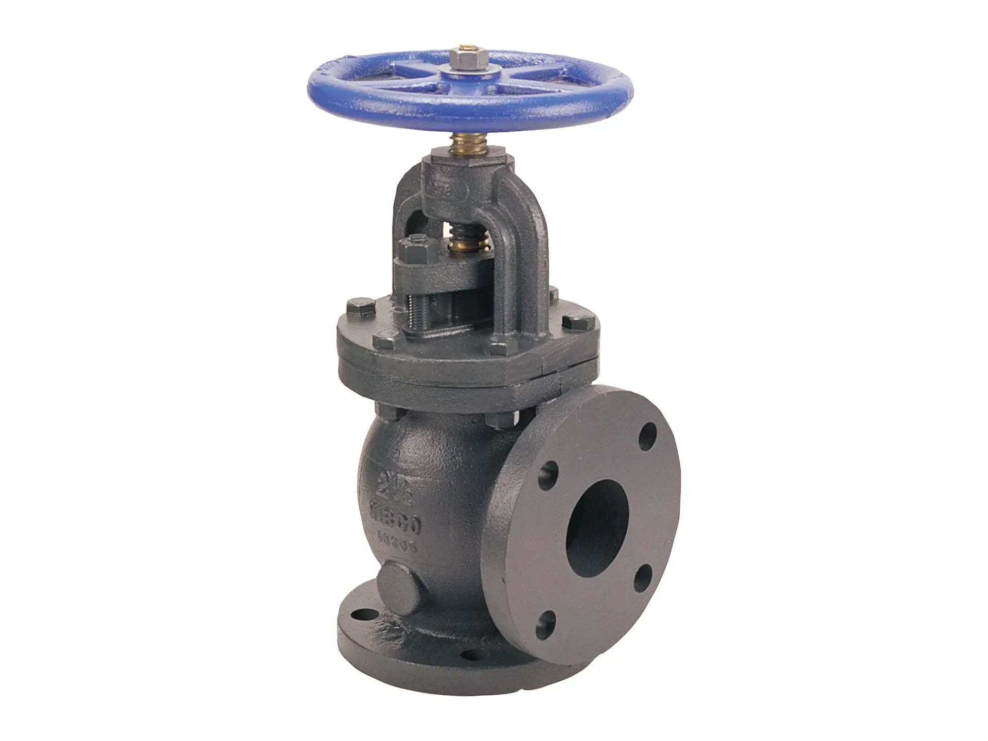 NIBCO NHD3S0F, 3 in. Angle Valve , Cast Iron, Class 125, Bronze Trim F-818-B-SON