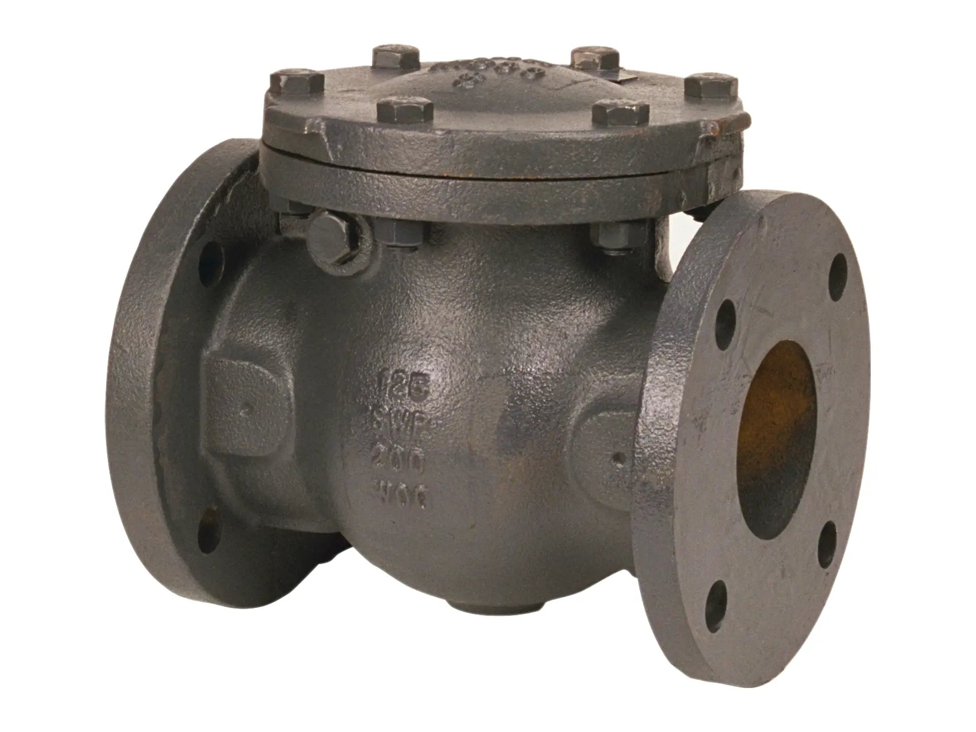 NIBCO NHE301F, 3 in. Check Valve , Cast Iron, Swing, Flanged F-918-31