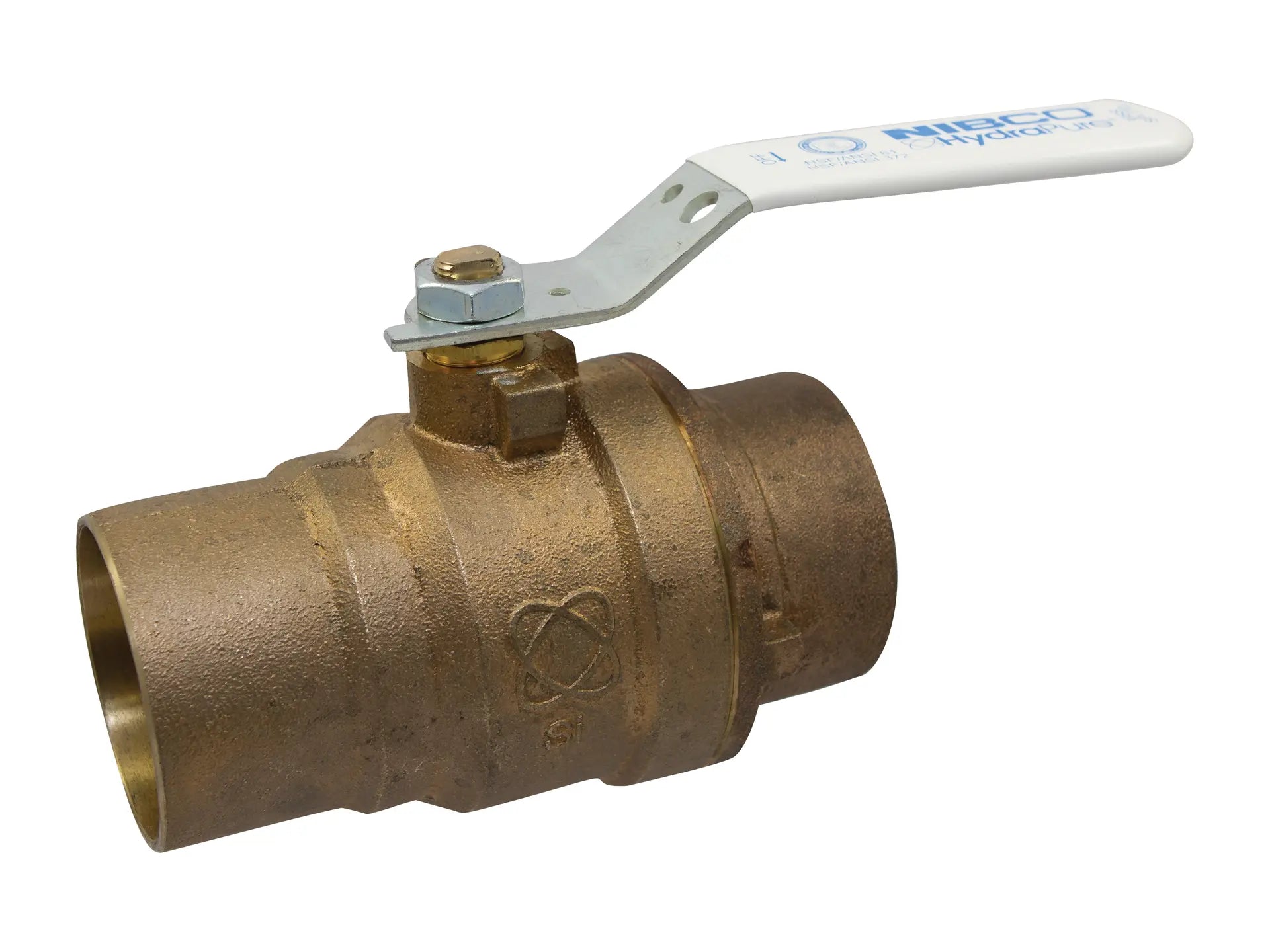 NIBCO NJ830XB, 1-1/4 in. Two-Piece Bronze Ball Valve Lead-Free