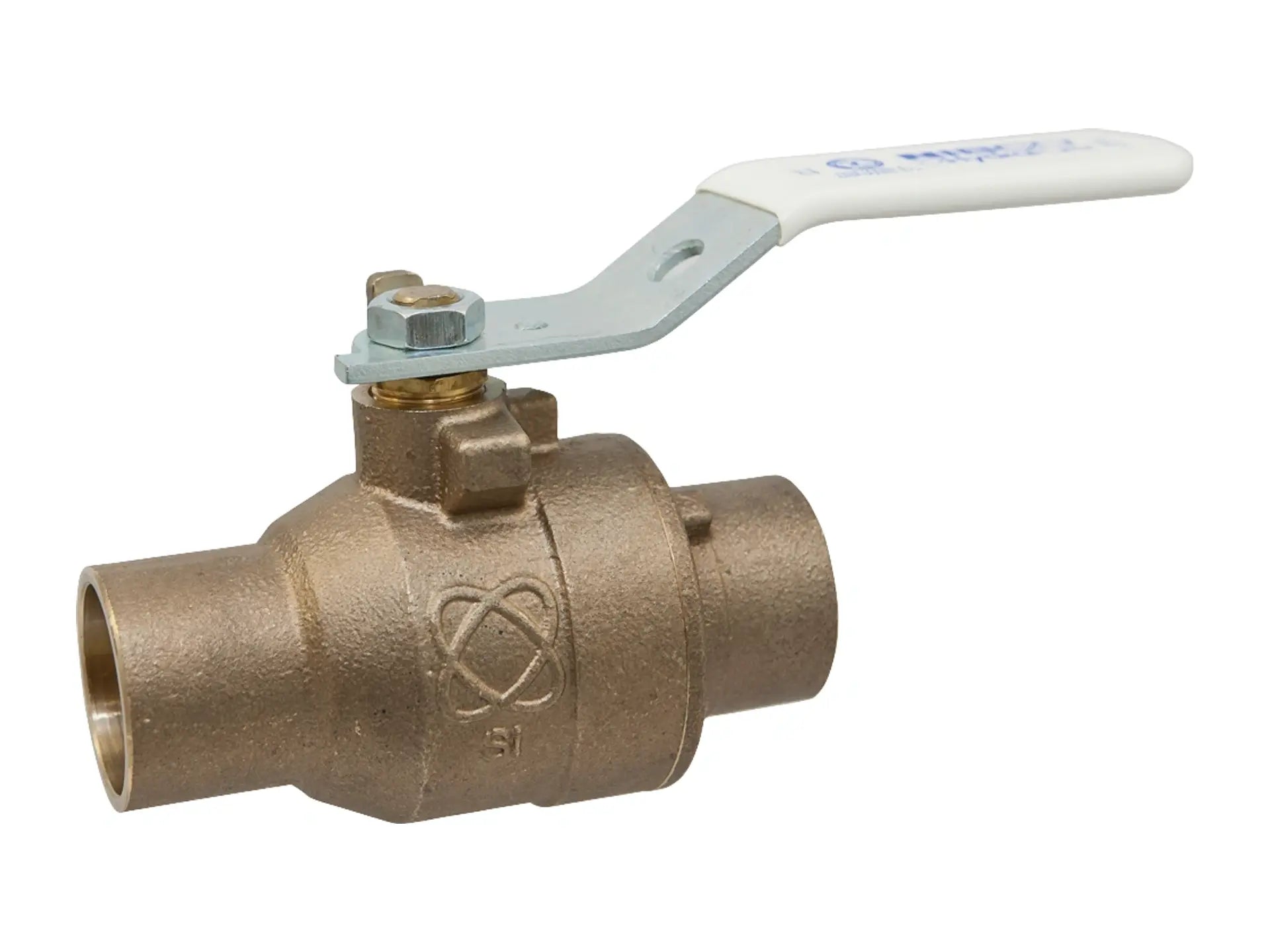 NIBCO NJ83HX4, 1/4 in. Two-Piece Bronze Ball Valve Lead-Free