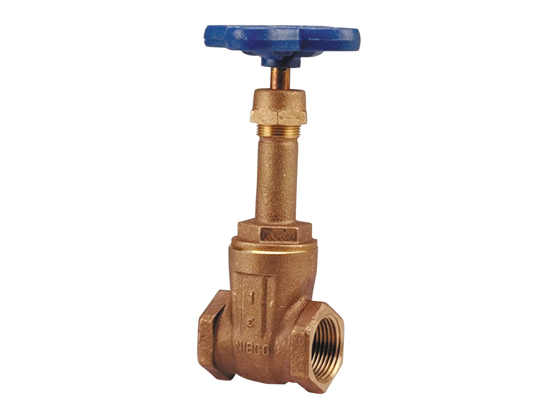 NIBCO NL05206, 1/2 in. Gate Valve Bronze, Rising Stem, Threaded T-111-BHW